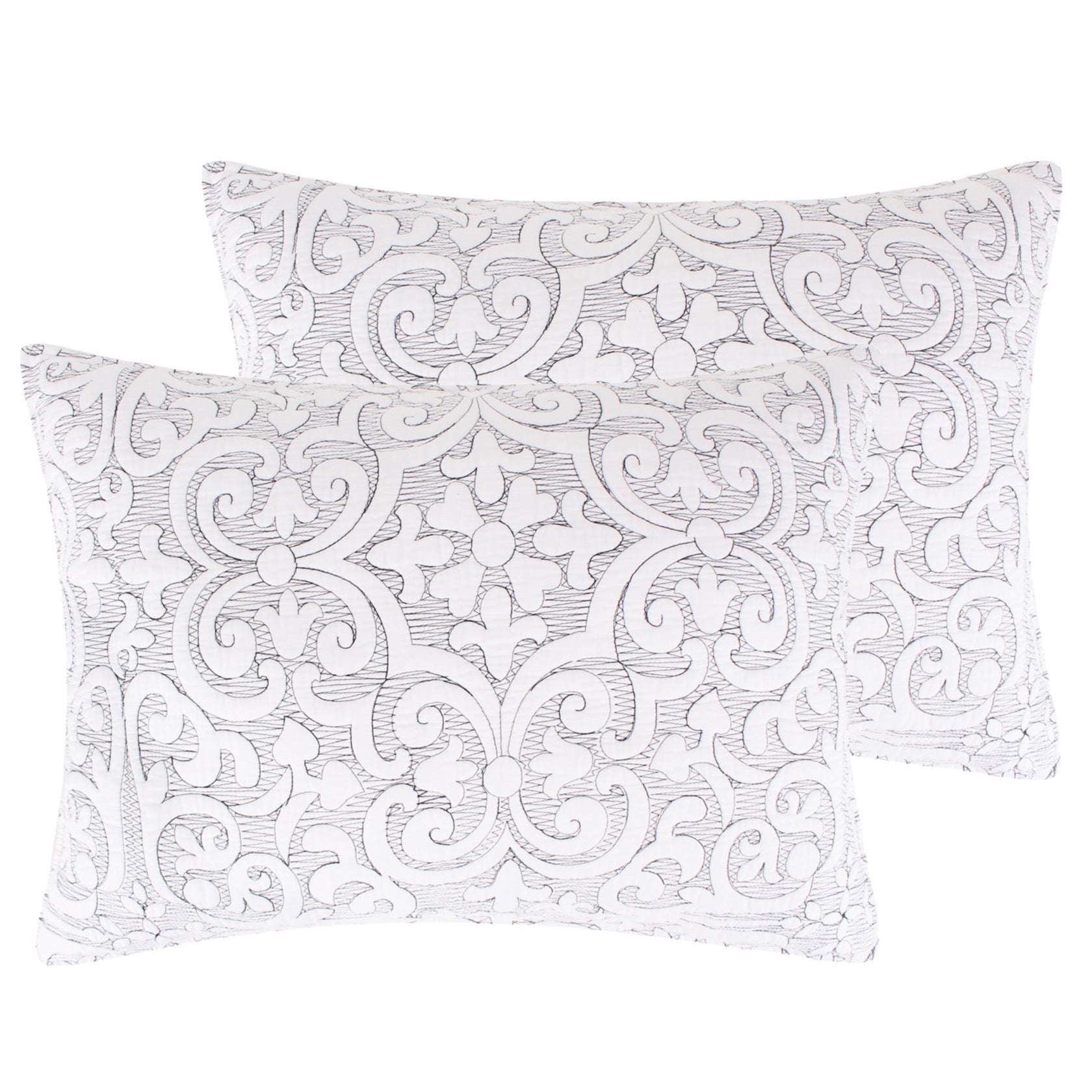 Levtex Home Sherbourne Stitch Shams Set of 2 Shams