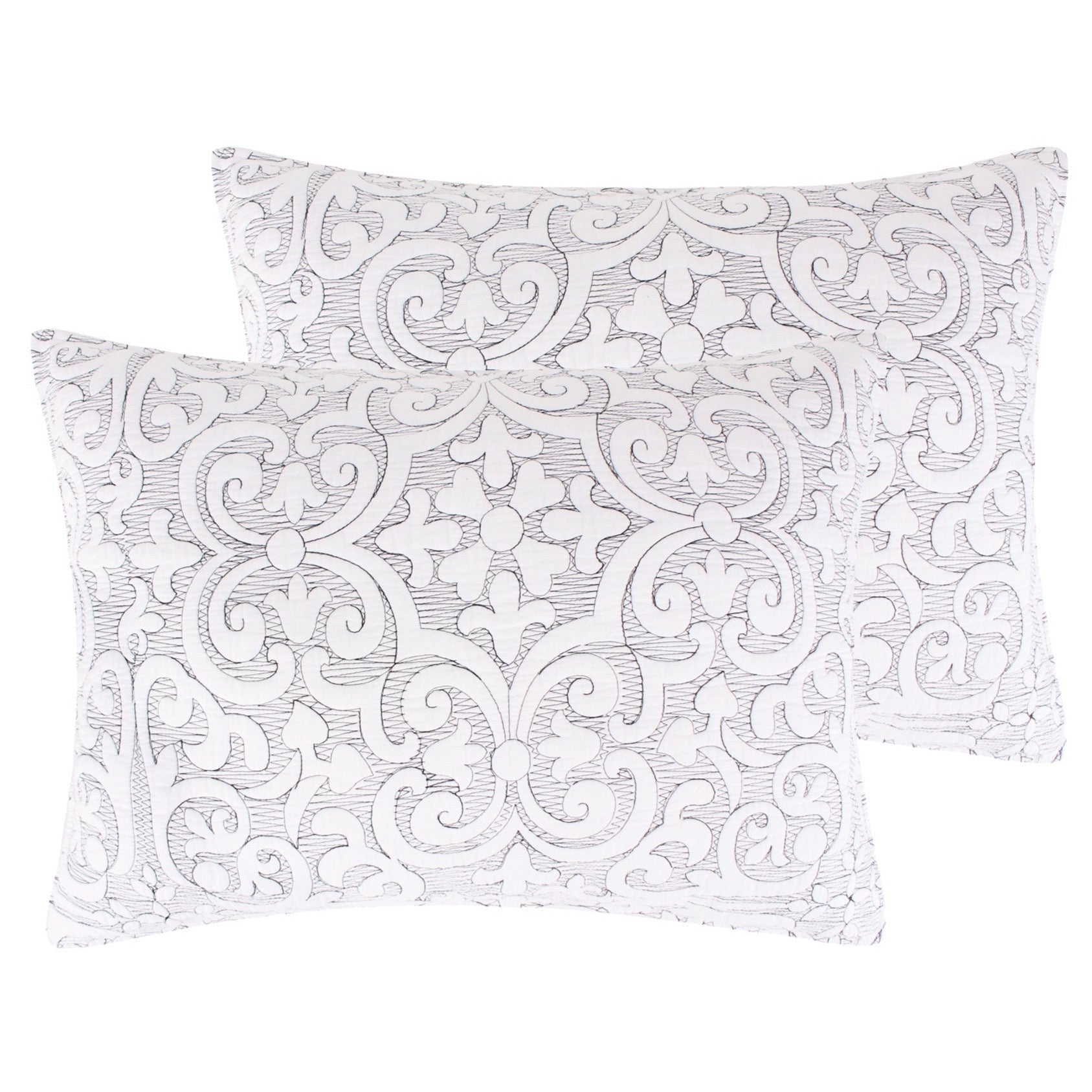 Levtex Home Sherbourne Stitch Shams Set of 2 Shams