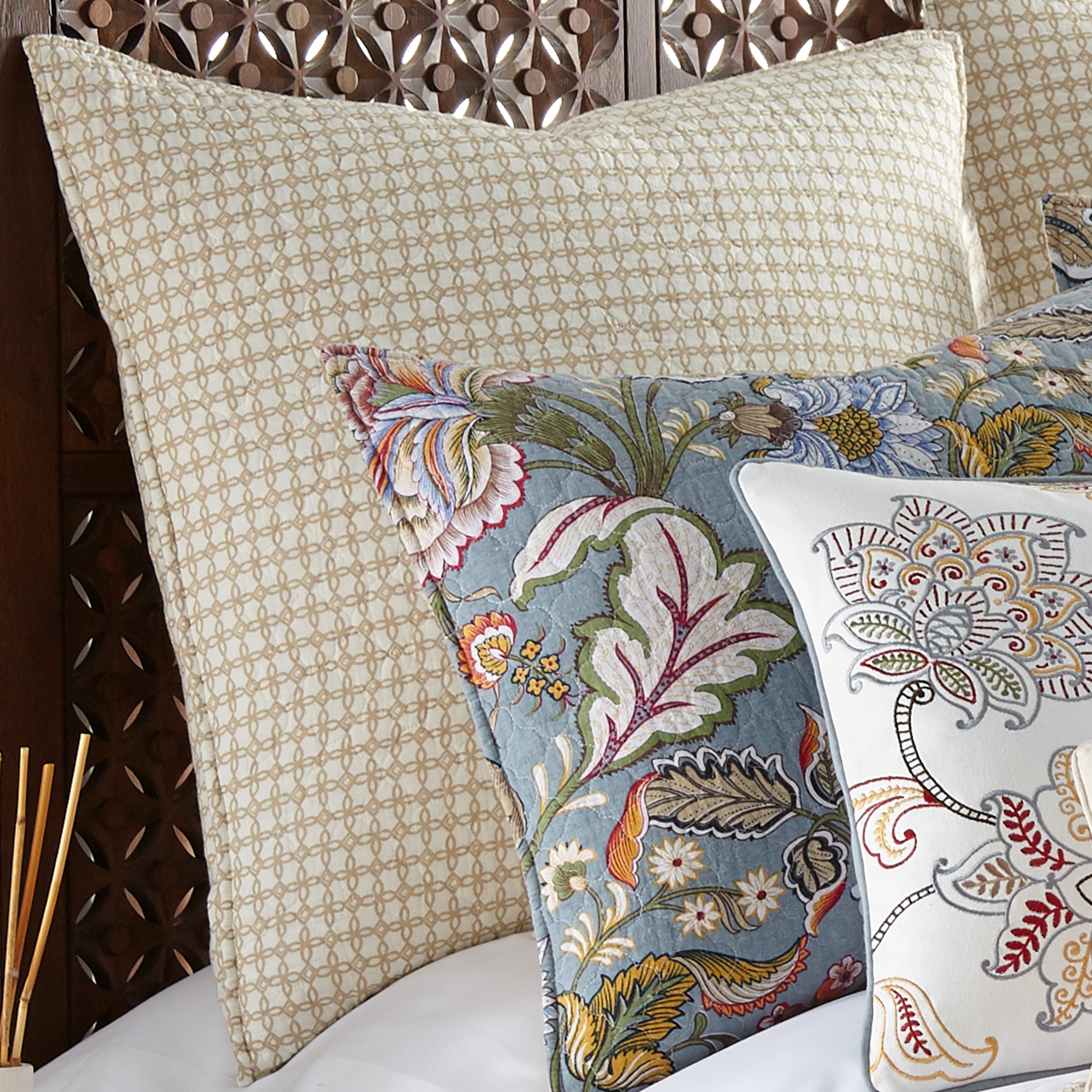 Levtex Home Angelica Euro Shams Set of 2 Euro Shams
