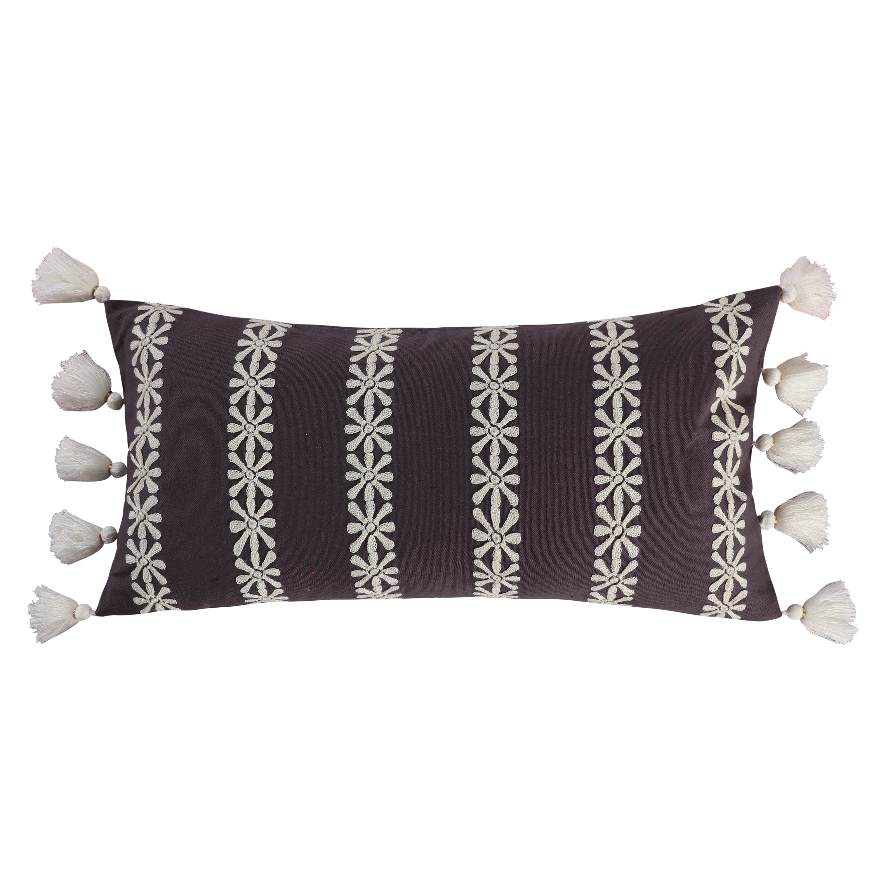 Levtex Home Blooming Floral Stitching Petal Pillow Decorative Pillows