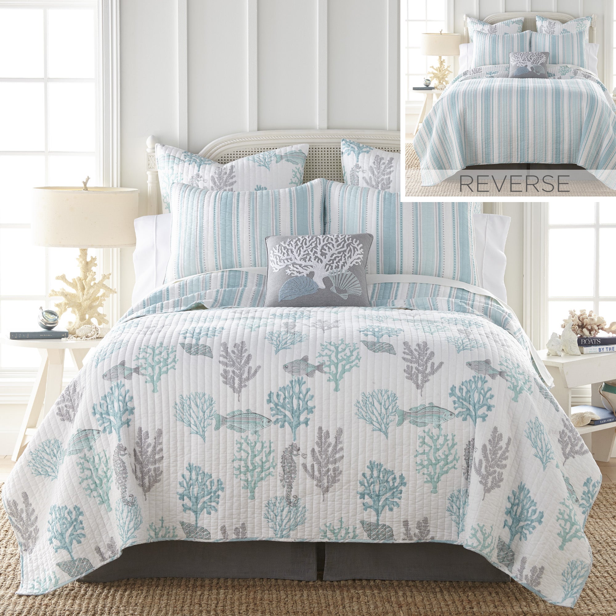 Levtex Home Cape Coral Quilt Set Quilts