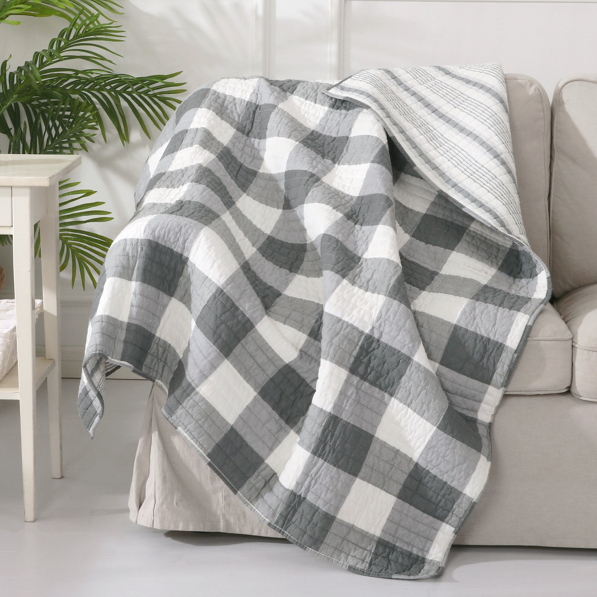 Levtex Home Camden Quilted Throw Throws