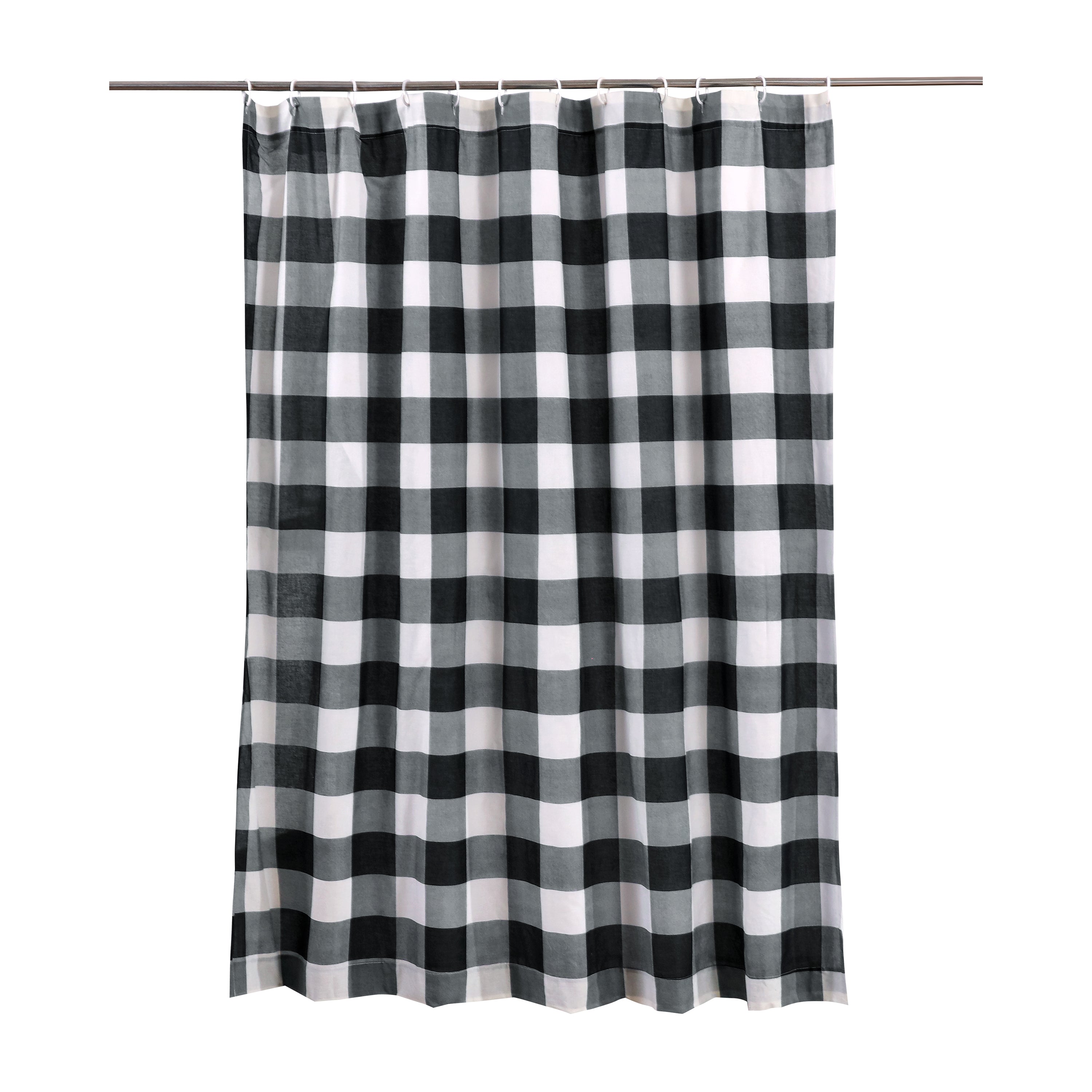 Levtex Home Camden Black Shower Curtain Shower Curtains