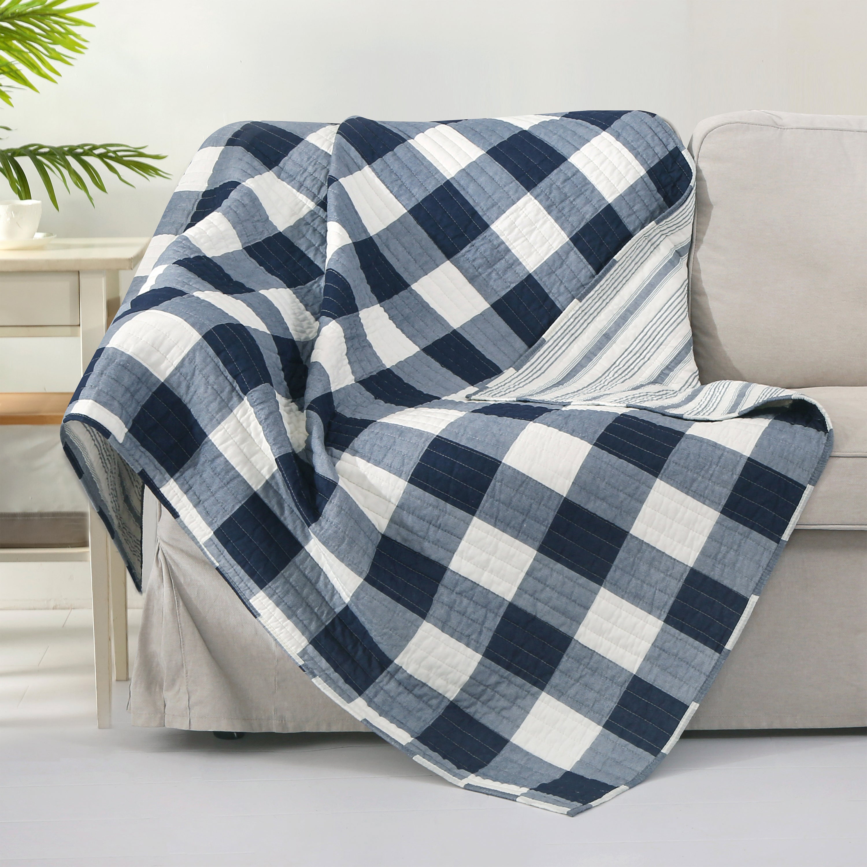 Levtex Home Camden Quilted Throw Throws