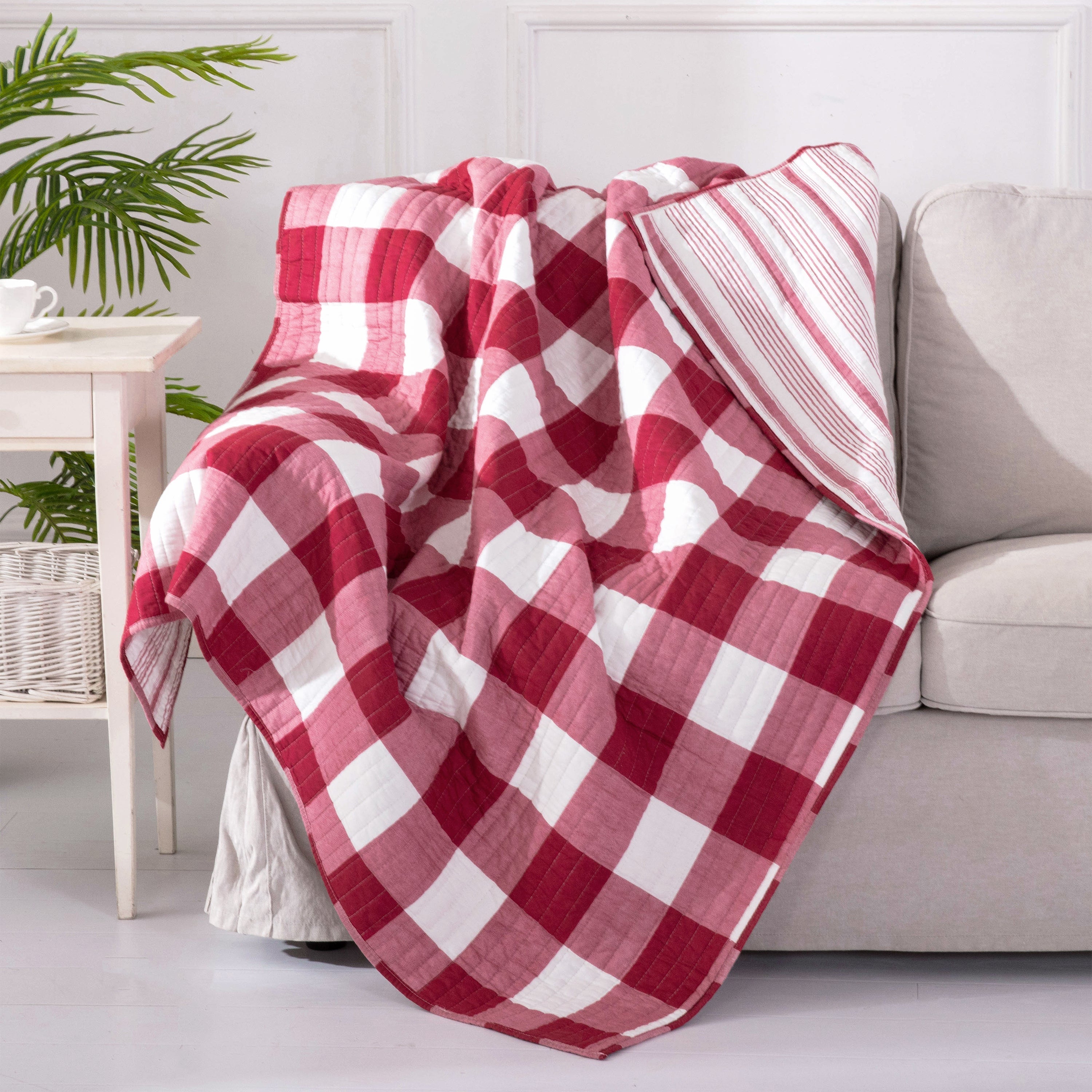 Levtex Home Camden Quilted Throw Throws