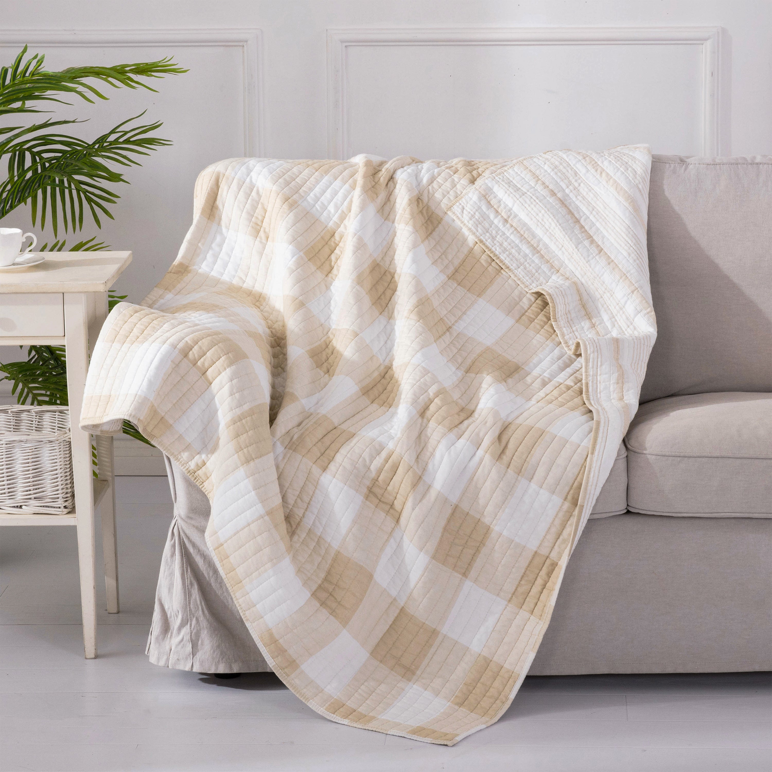 Levtex Home Camden Quilted Throw Throws