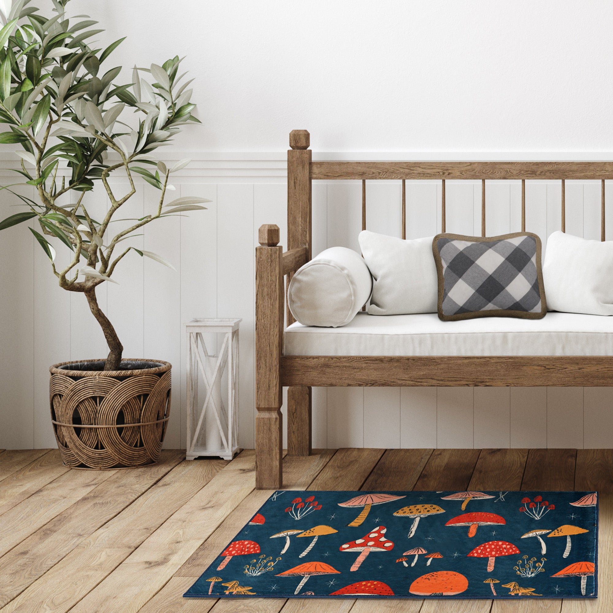 Levtex Home Harvest Rug Shroom 20"x34" Rugs