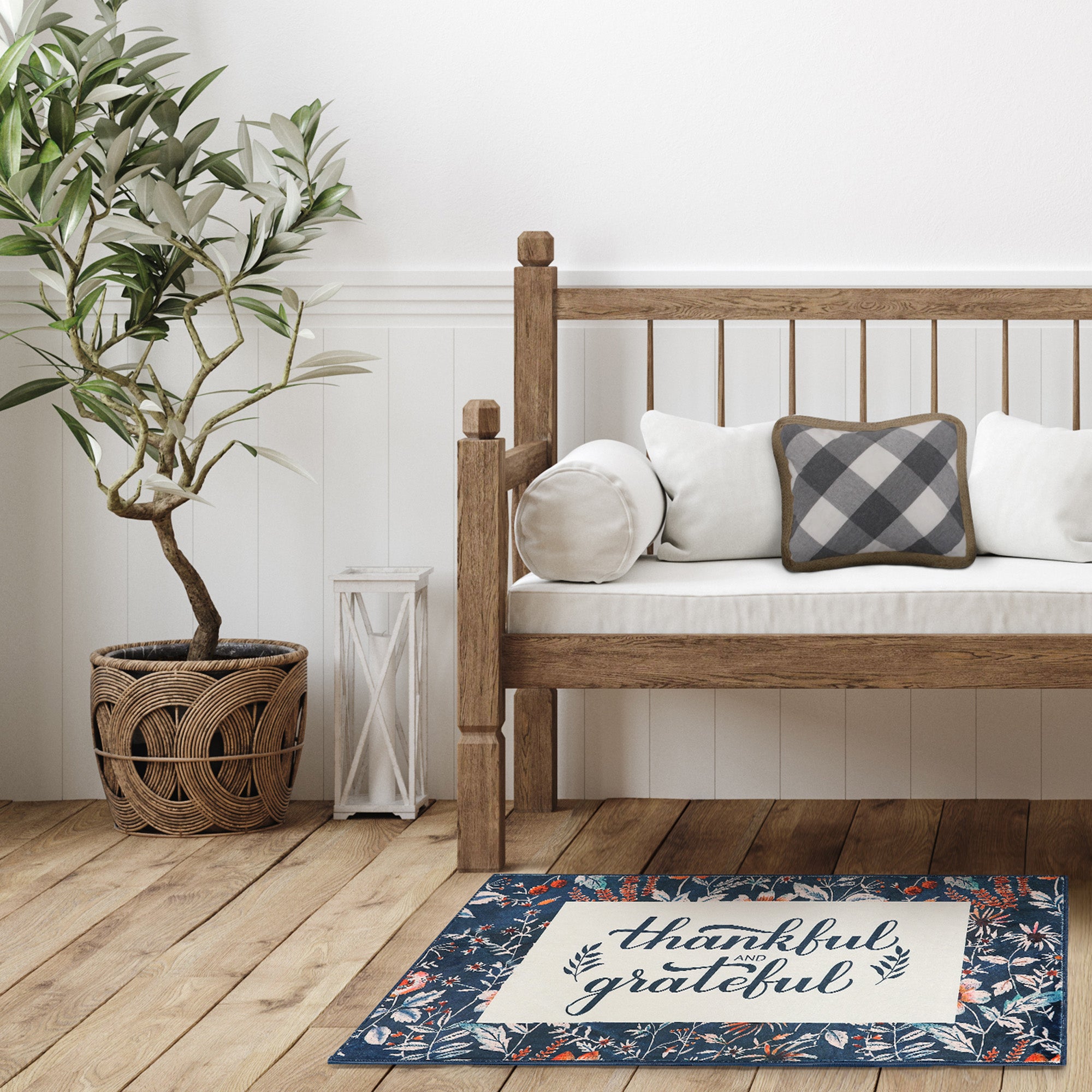 Levtex Home Harvest Rug Thanks 20"x34" Rugs