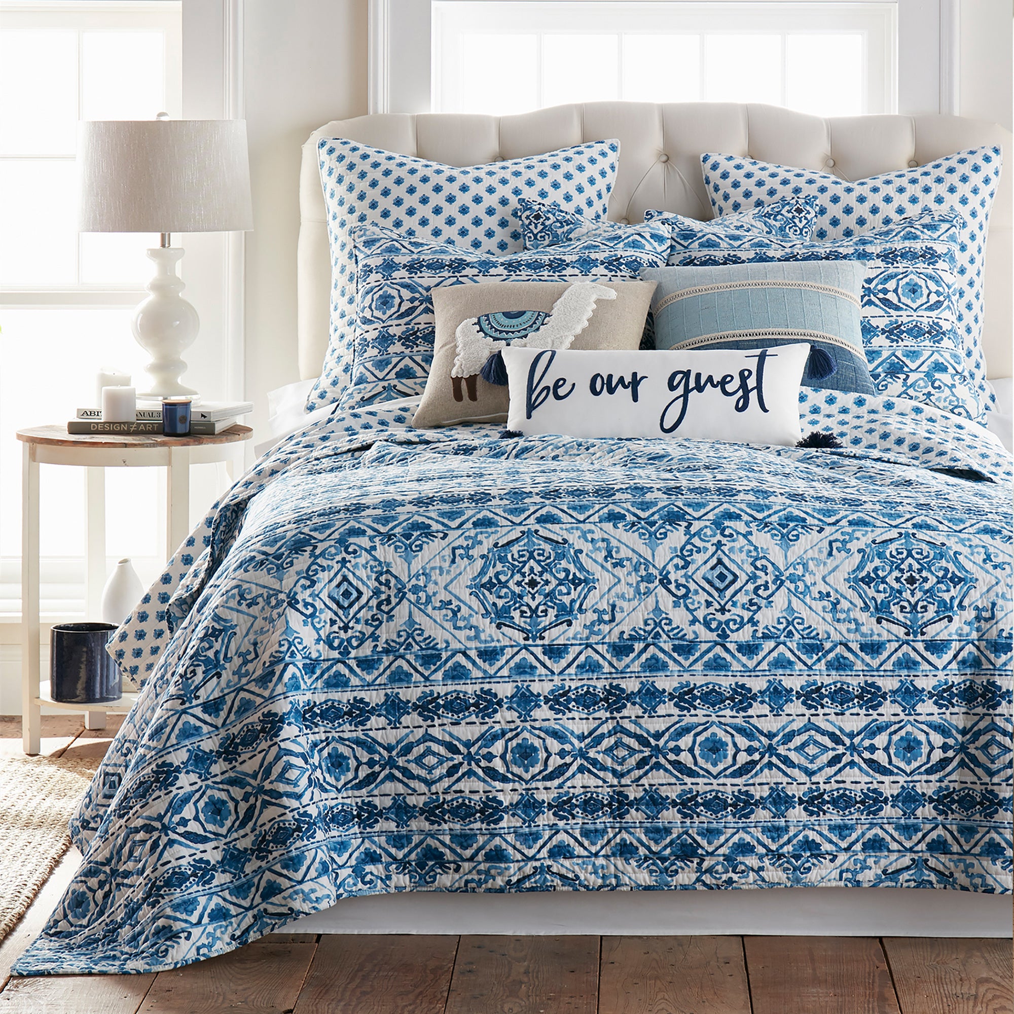 Levtex Home Lillian Pieced Chenille Pillow Decorative Pillows