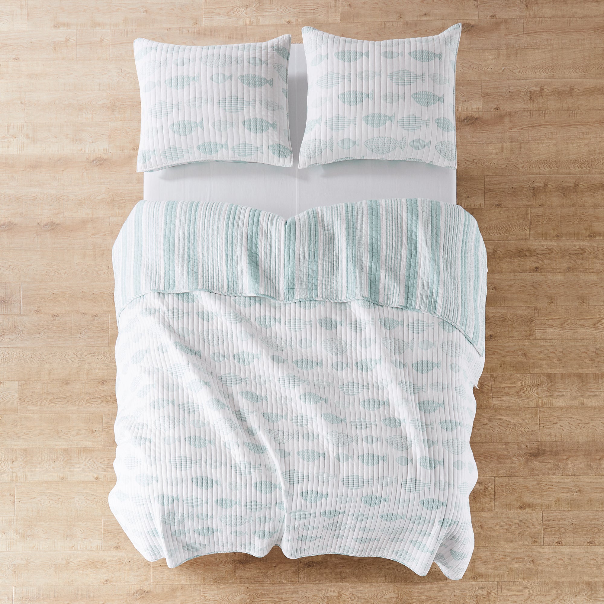 Levtex Home Aqua Breeze Quilt Set Quilts