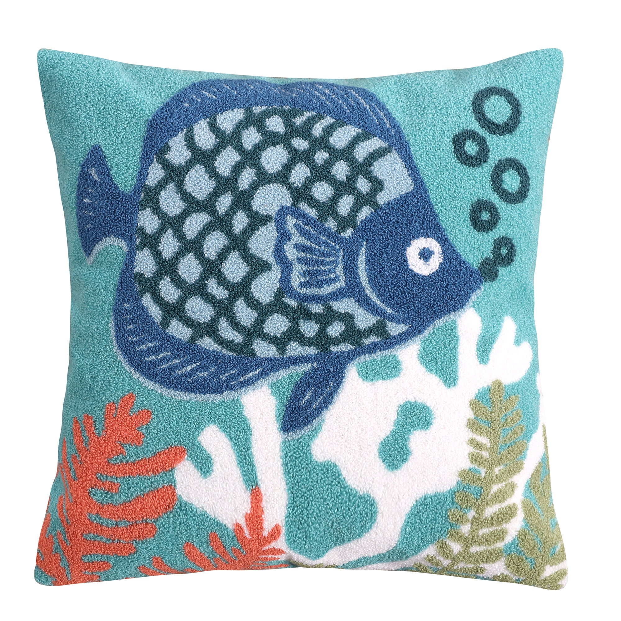 Levtex Home Sancti Petri Fish Pillow Decorative Pillows