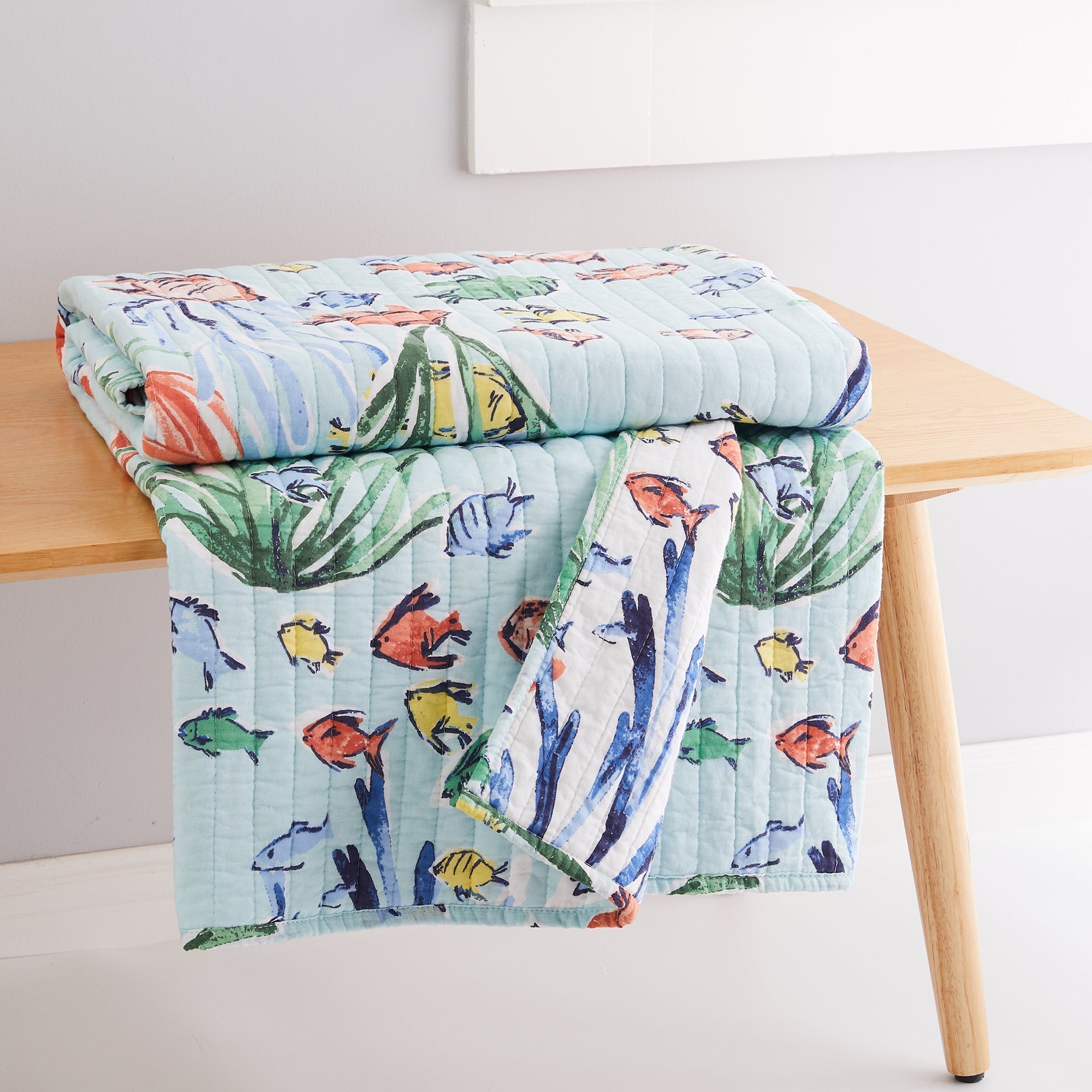 Levtex Home Sancti Petri Quilted Throw Throws