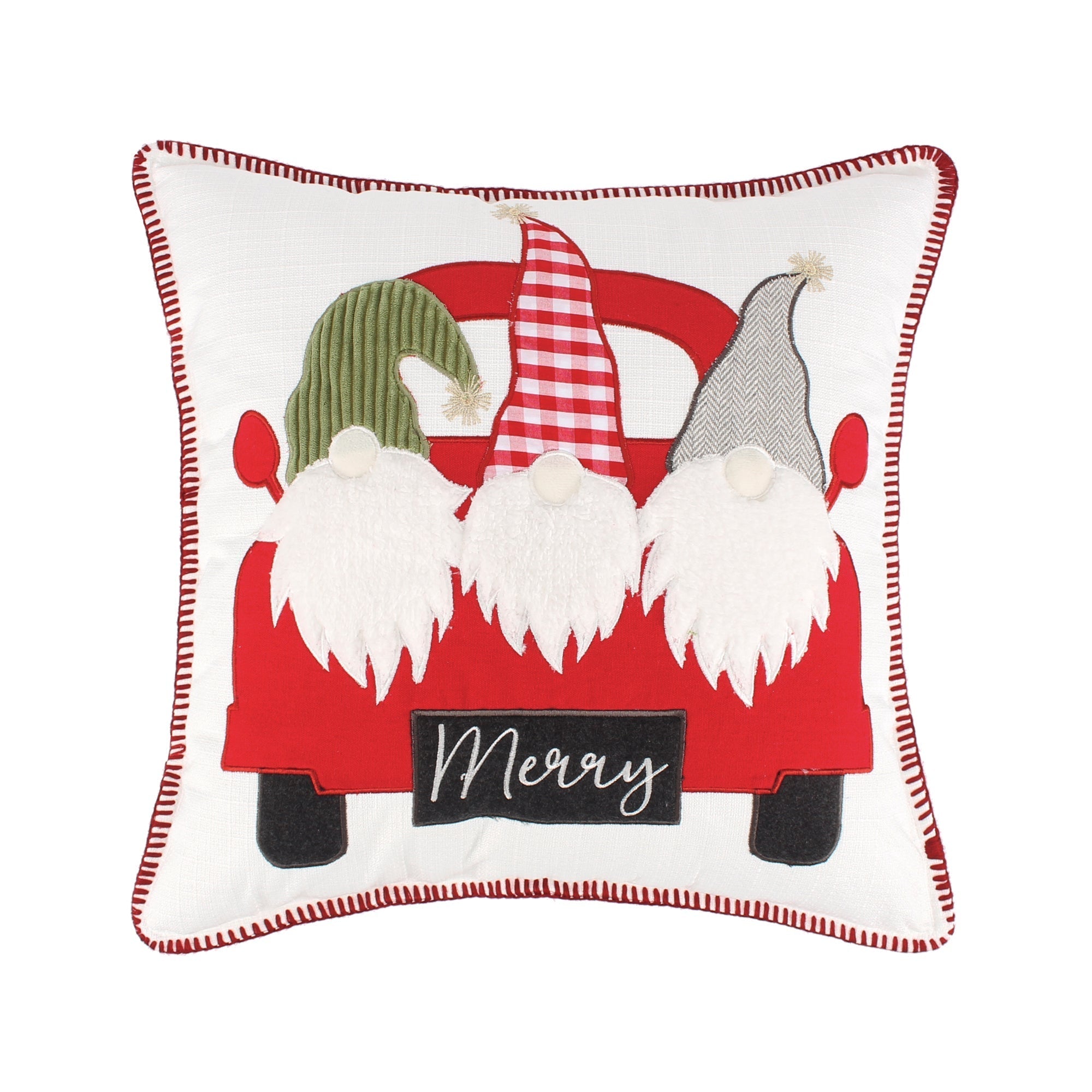 Levtex Home Road Trip Gnomes Pillow Decorative Pillows