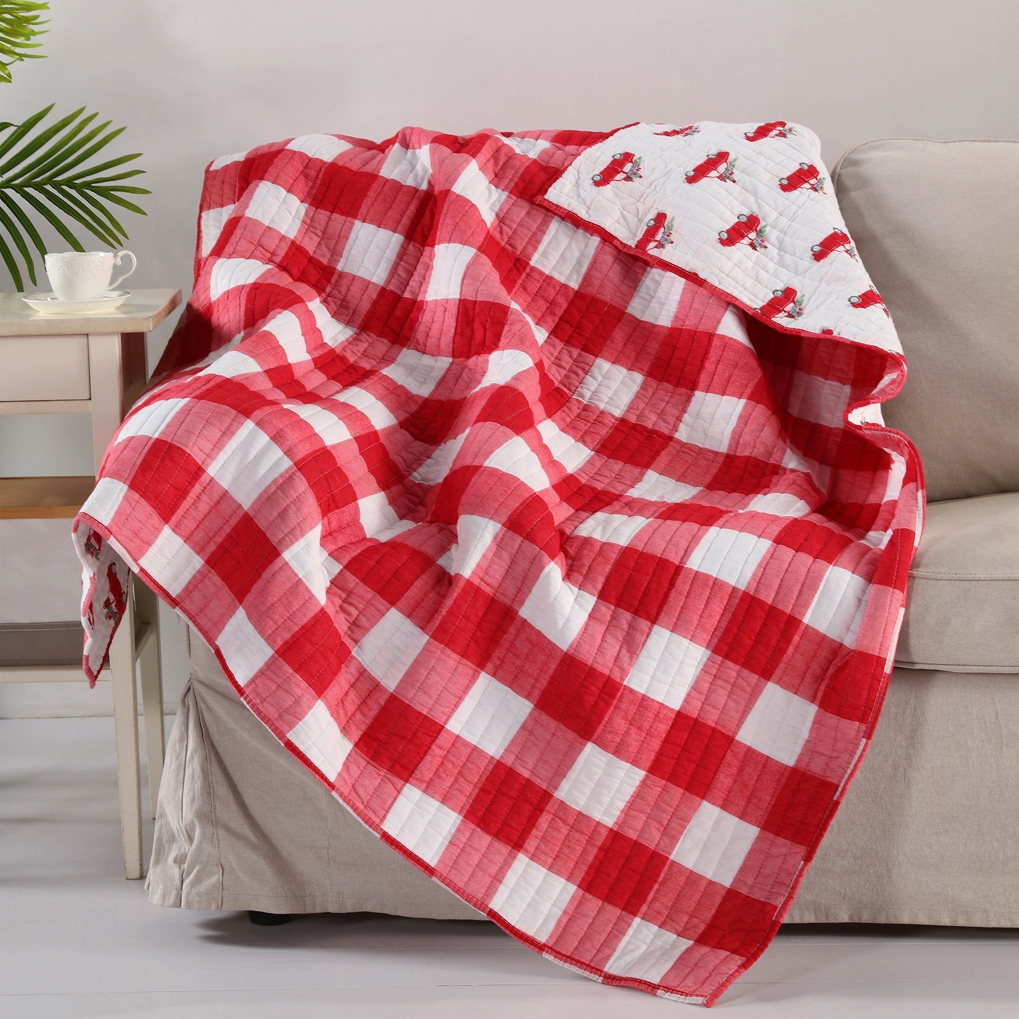 Levtex Home Road Trip Quilted Throw Throws