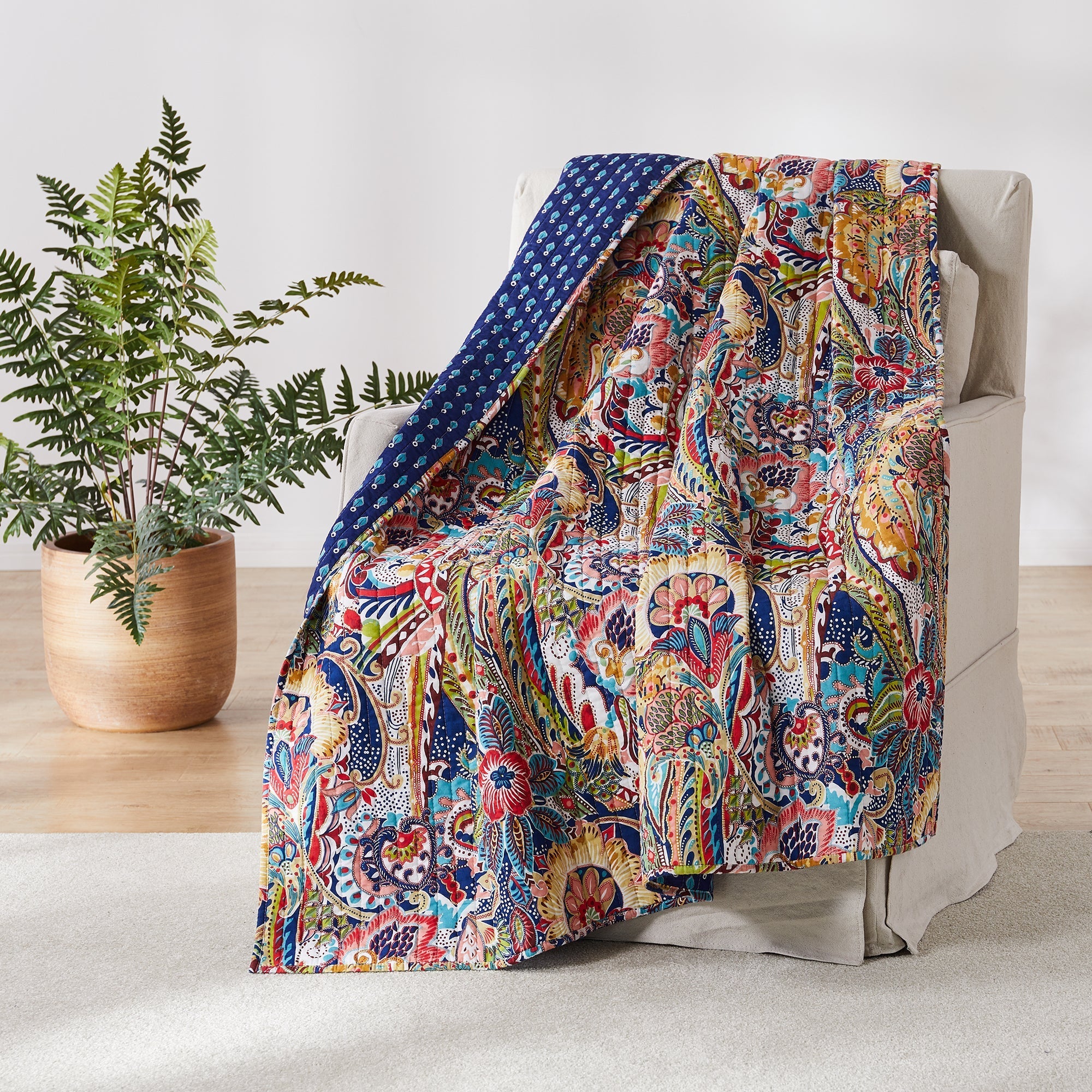 Levtex Home Nanette Quilted Throw Throws