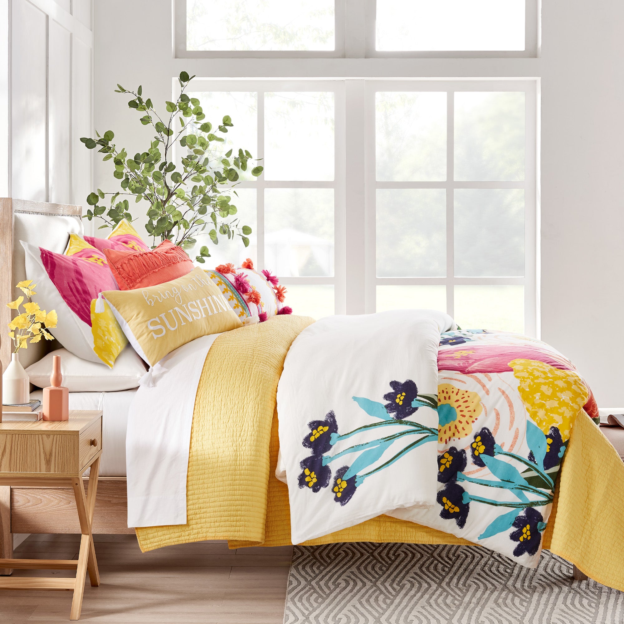 Levtex Home Grandiflora Duvet Cover Set Duvets