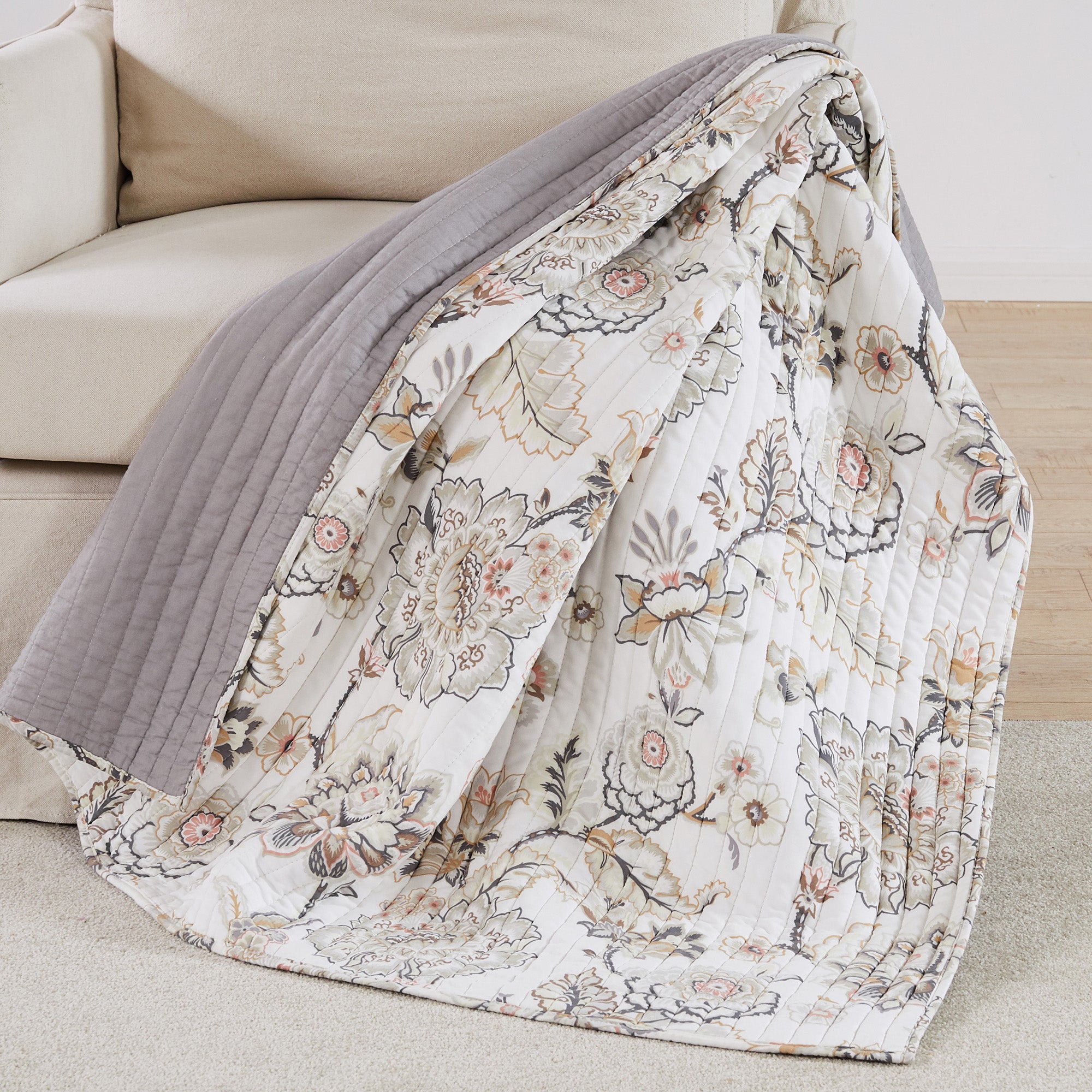 Levtex Home Ophelia Quilted Throw Throws