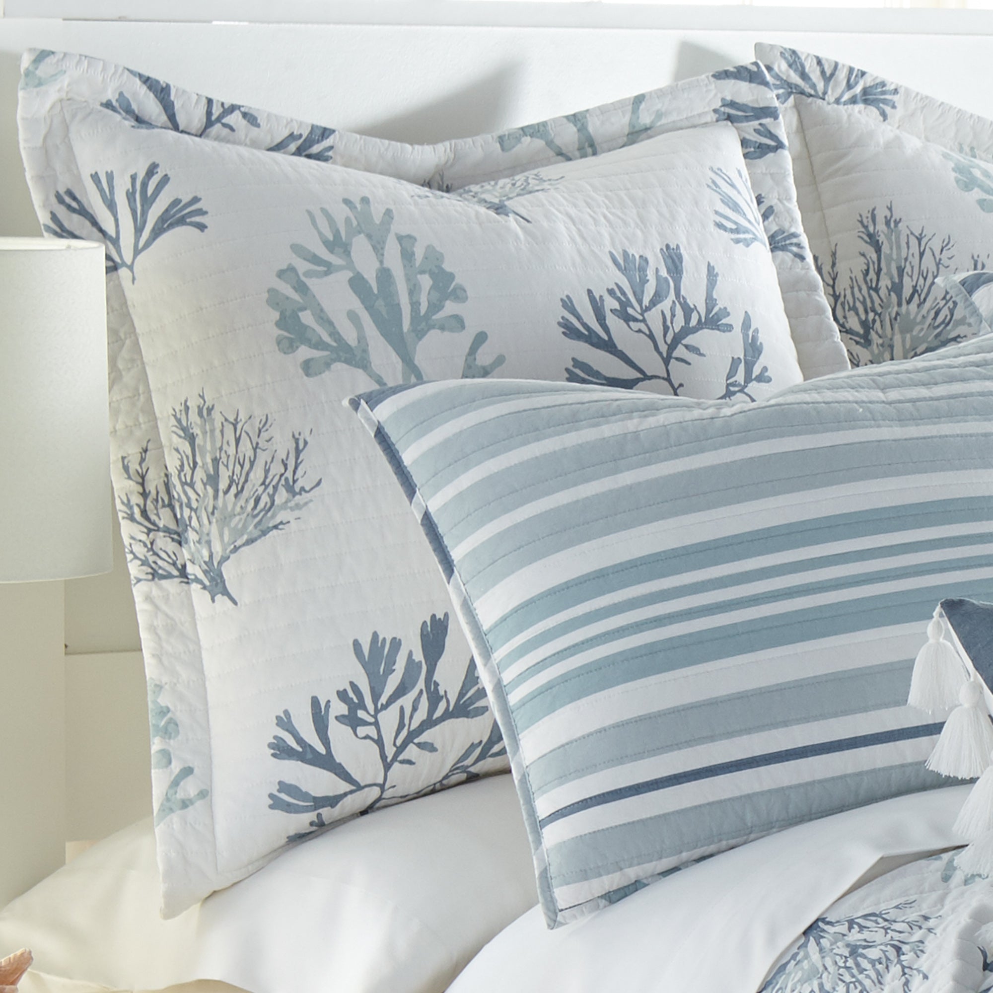 Levtex Home Truro Euro Sham - Quilted Euro Shams