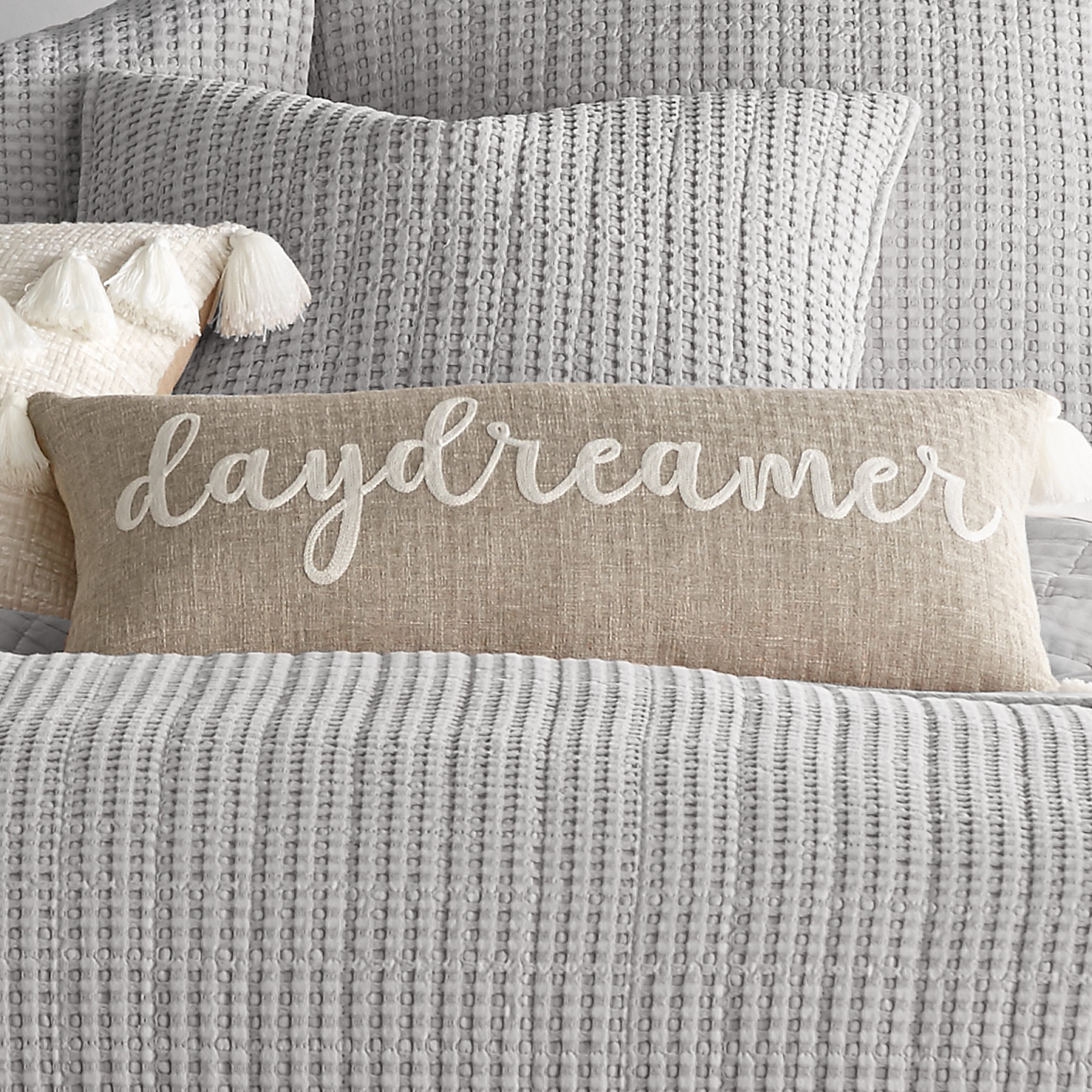 Levtex Home Mills Waffle Daydream Pillow Decorative Pillows
