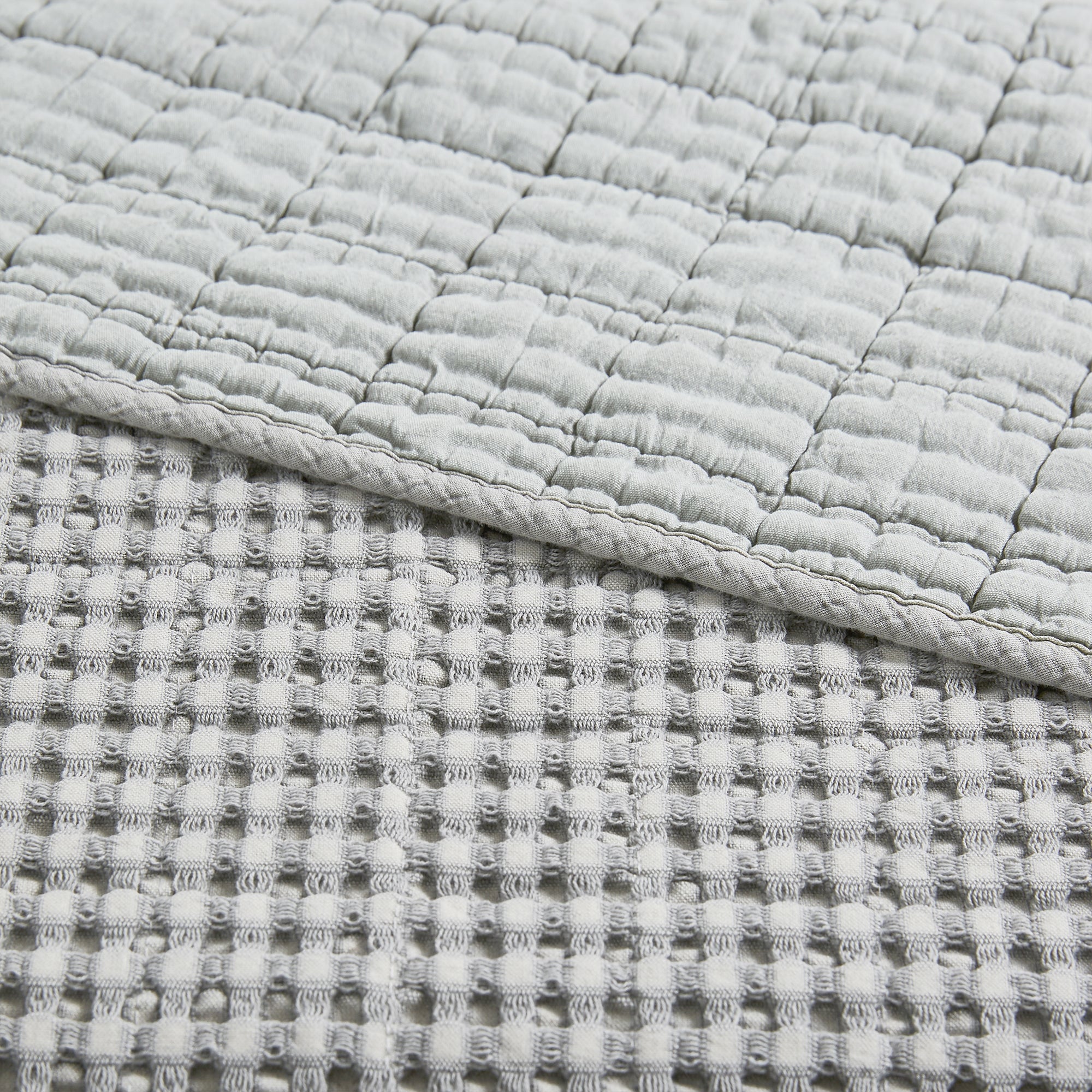 Levtex Home Mills Waffle Quilted Throw Throws