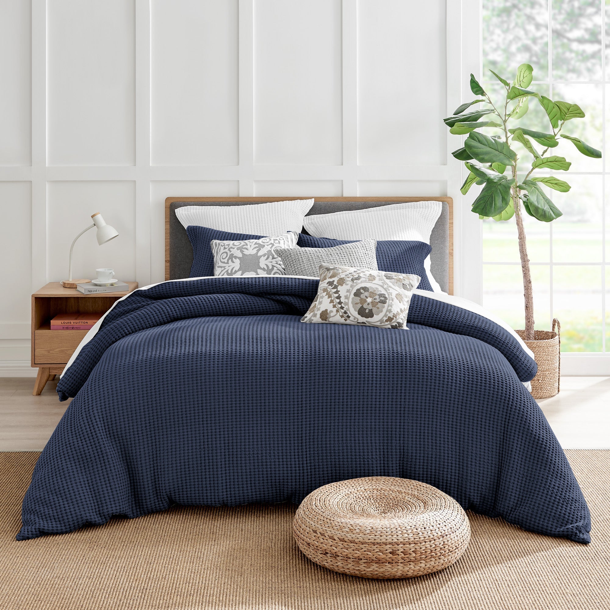 Levtex Home Mills Waffle Duvet Cover Set Duvets