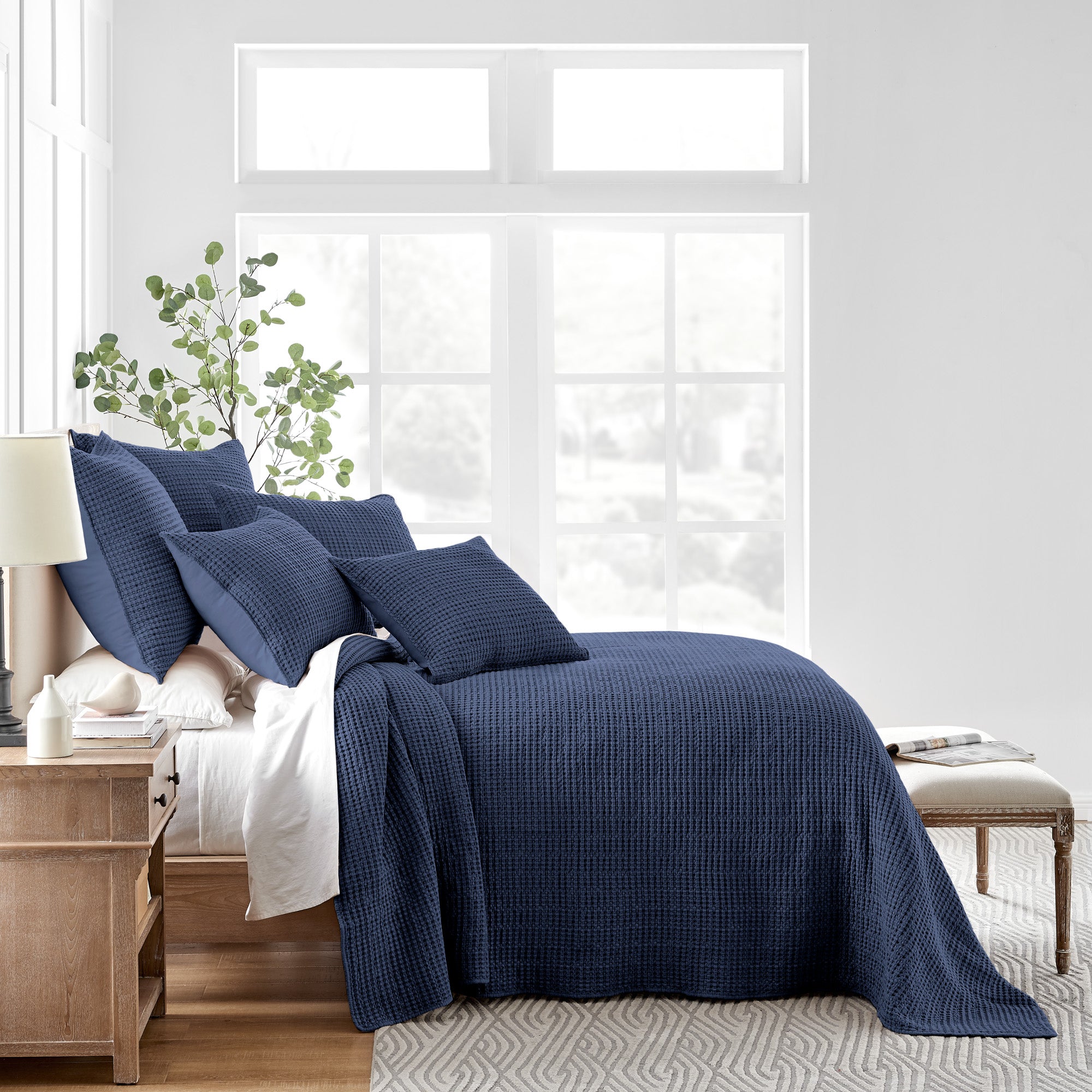 Levtex Home Mills Waffle Bedspread Set Quilts