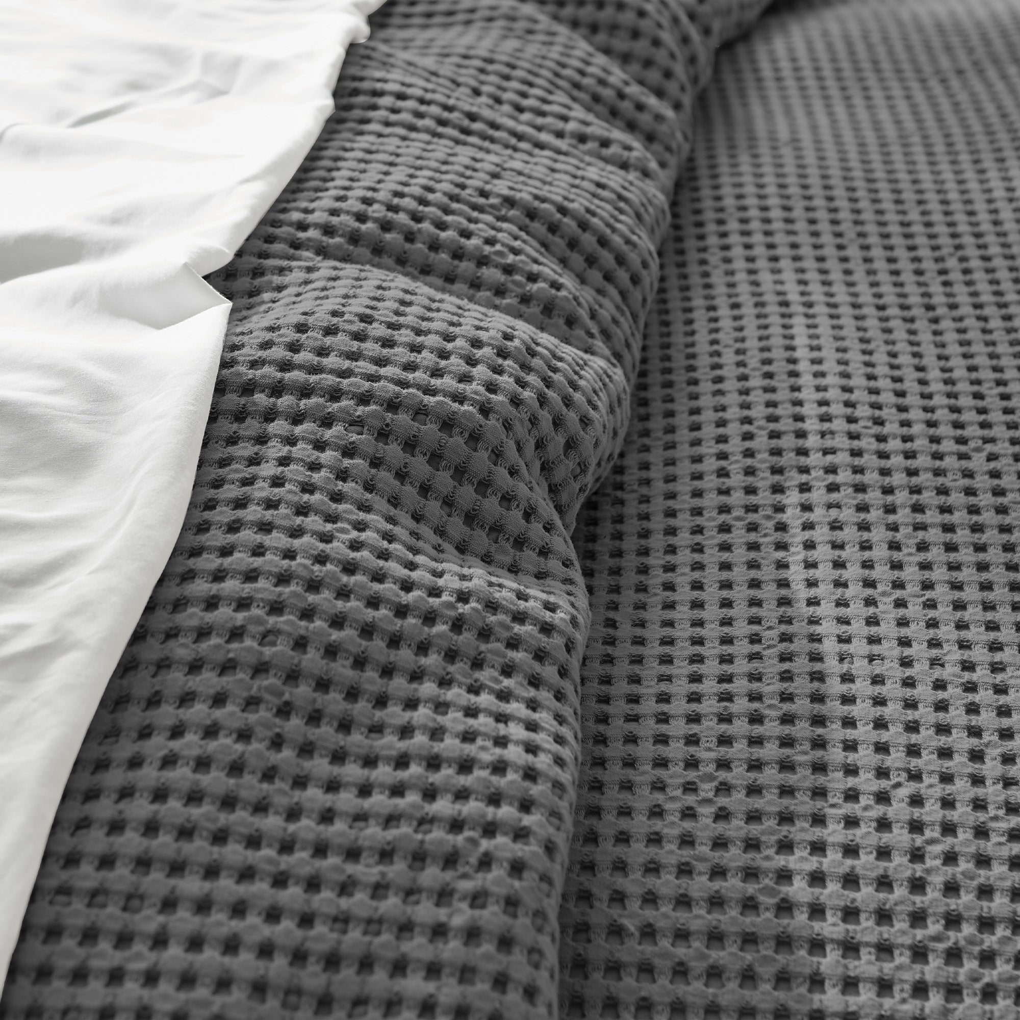 Levtex Home Mills Waffle Duvet Cover Set Duvets