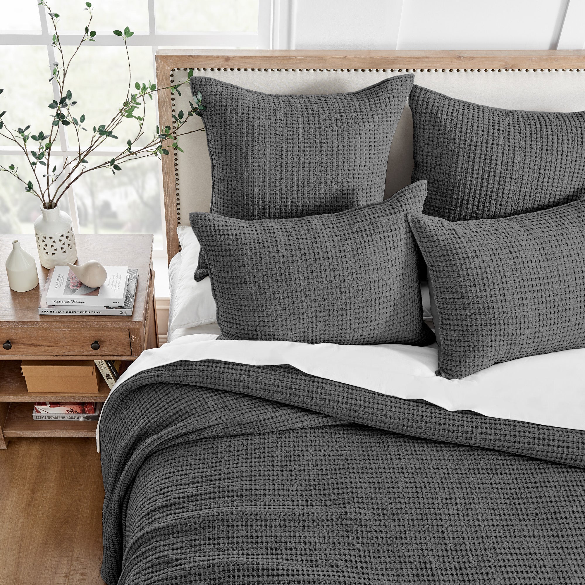 Levtex Home Mills Waffle Bedspread Set Quilts