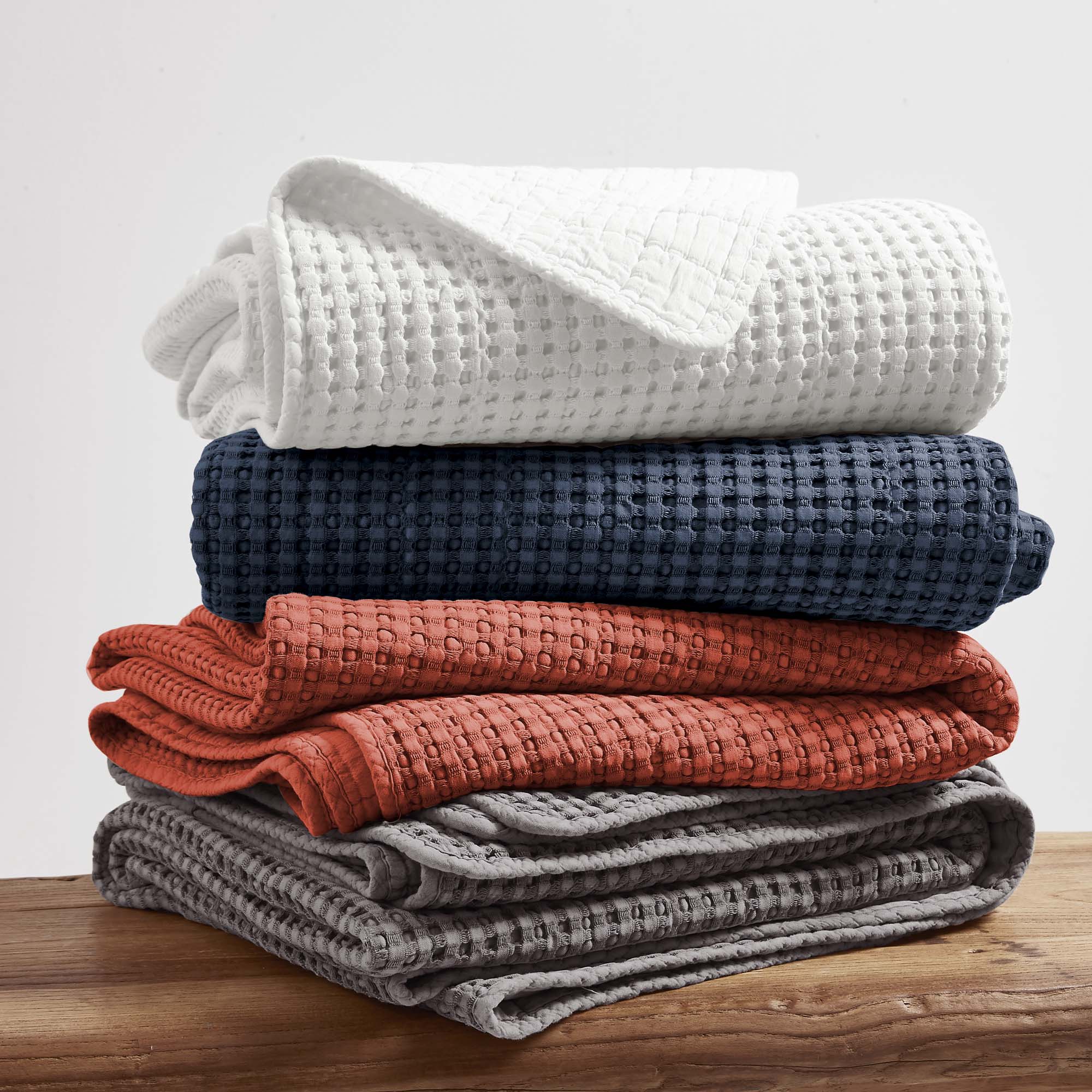 Levtex Home Mills Waffle Quilted Throw Throws