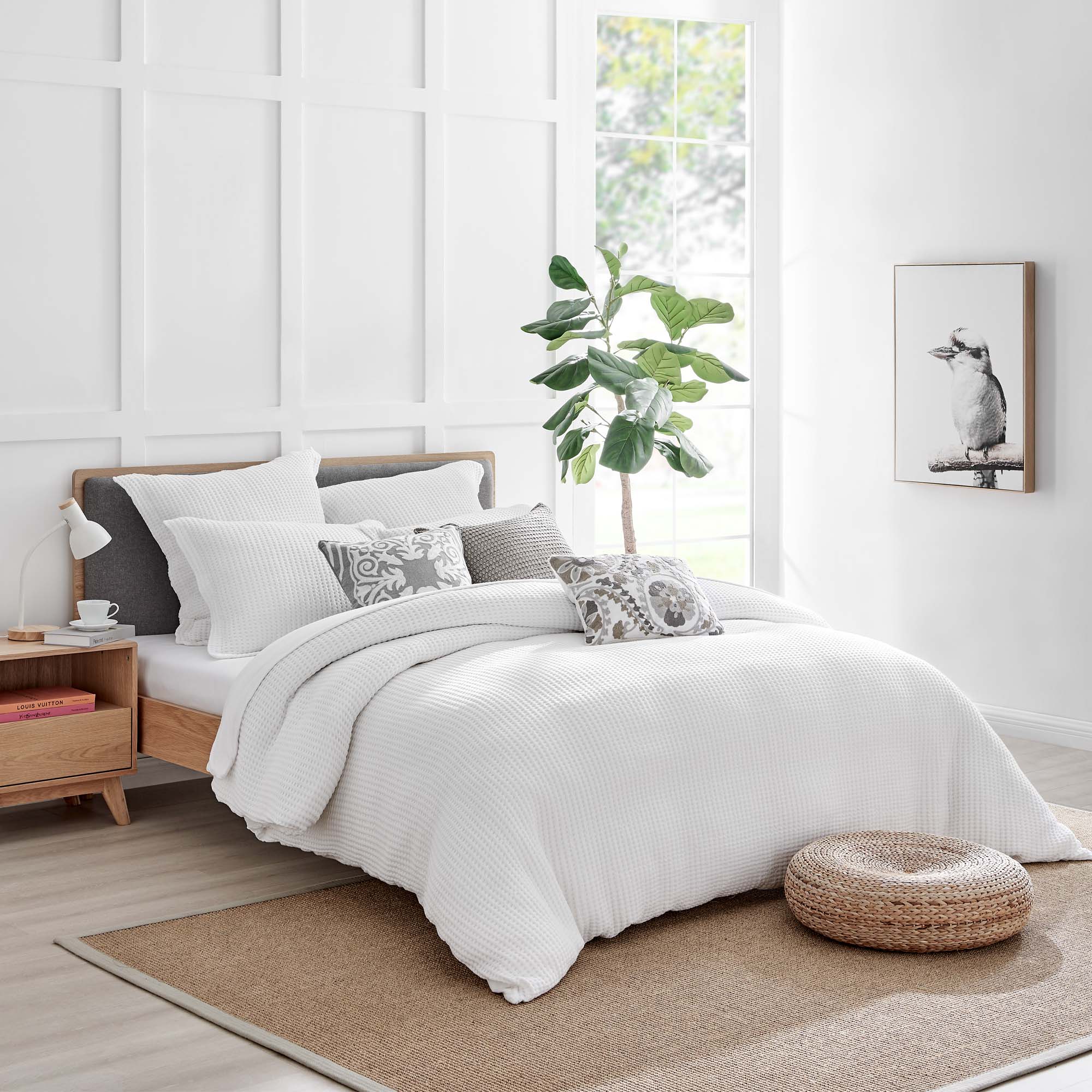 Levtex Home Mills Waffle Duvet Cover Set Duvets