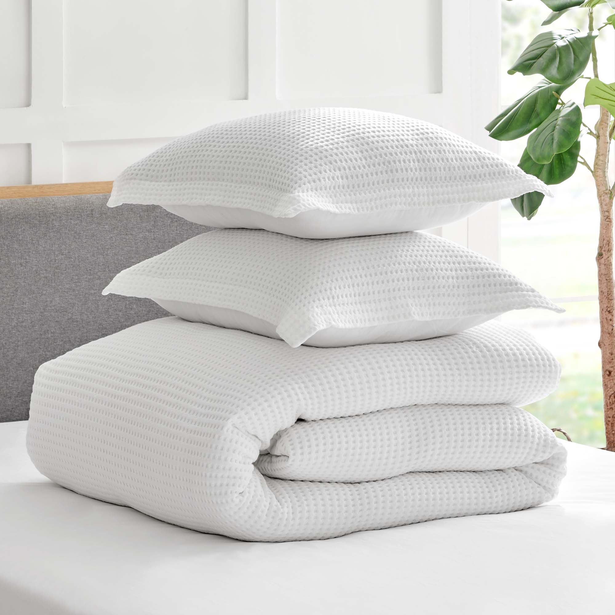 Levtex Home Mills Waffle Duvet Cover Set Duvets