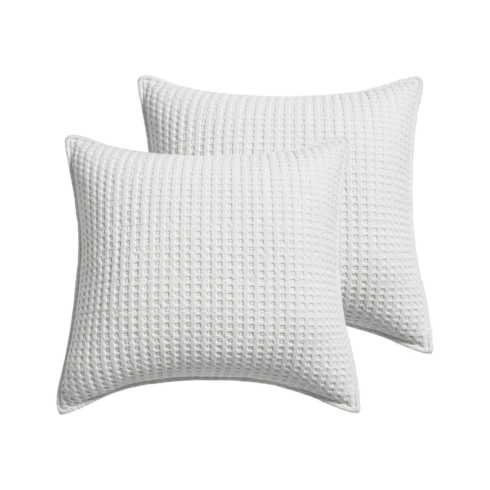 Levtex Home Mills Waffle Euro Sham Set of 2 Euro Shams