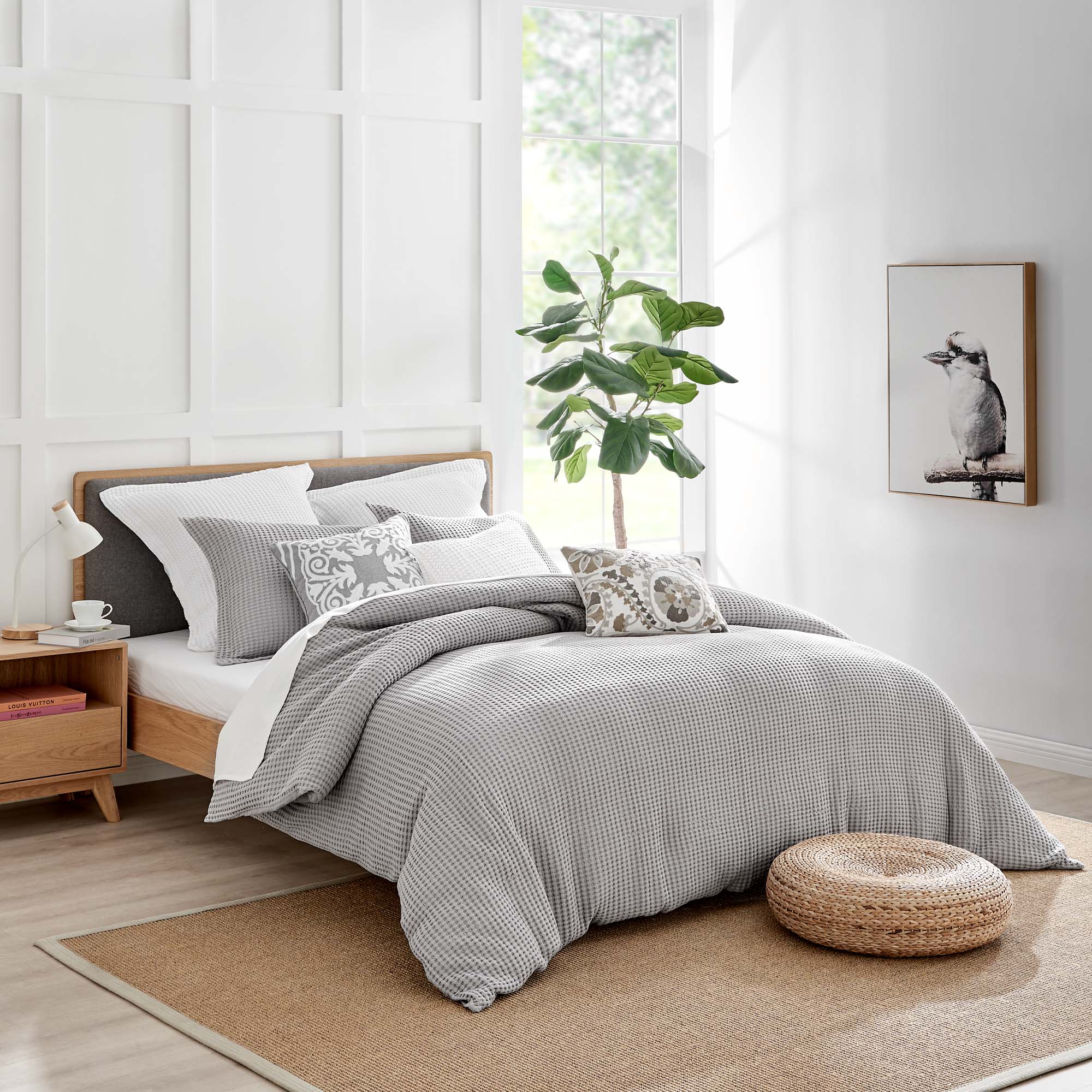 Levtex Home Mills Waffle Duvet Cover Set Duvets