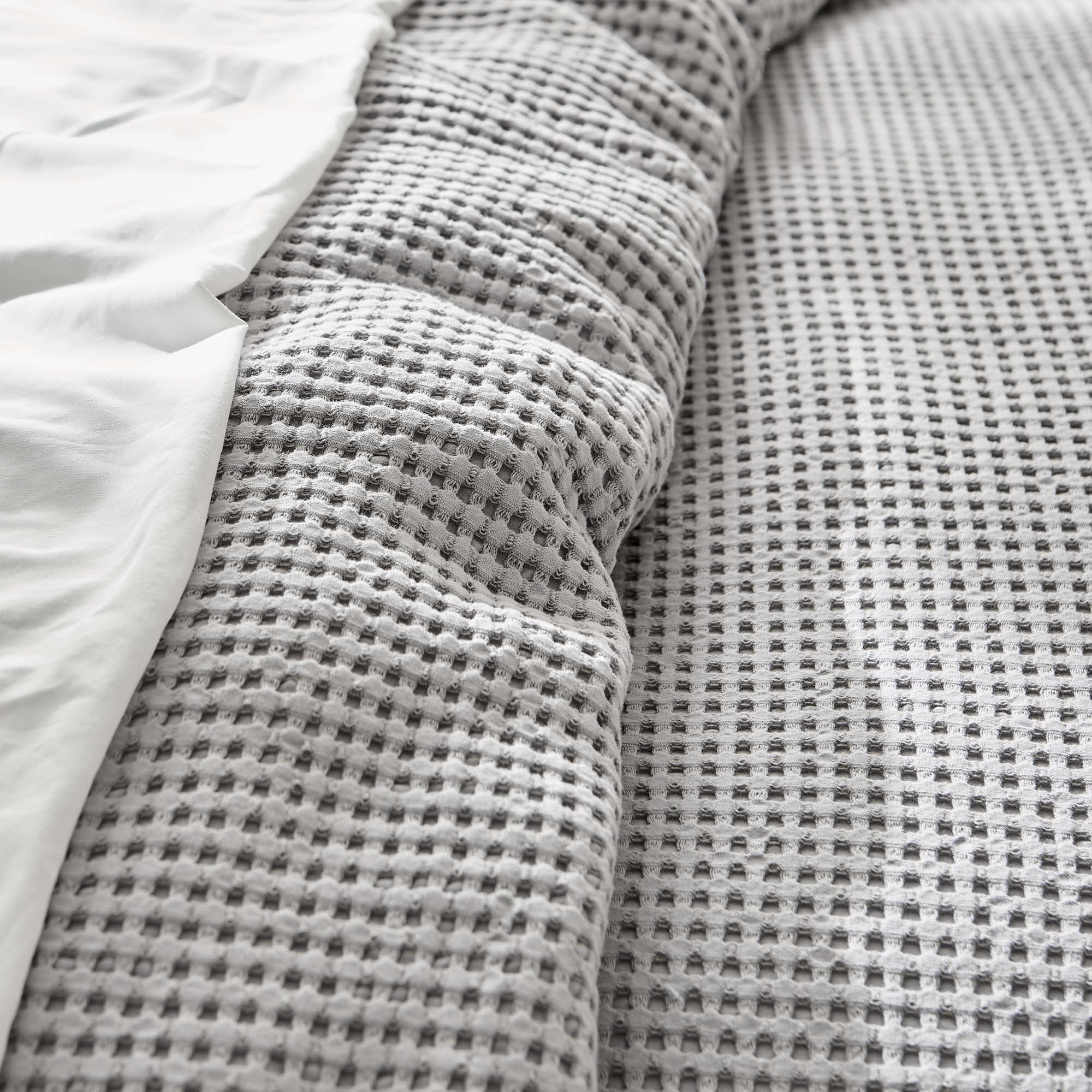 Levtex Home Mills Waffle Duvet Cover Set Duvets