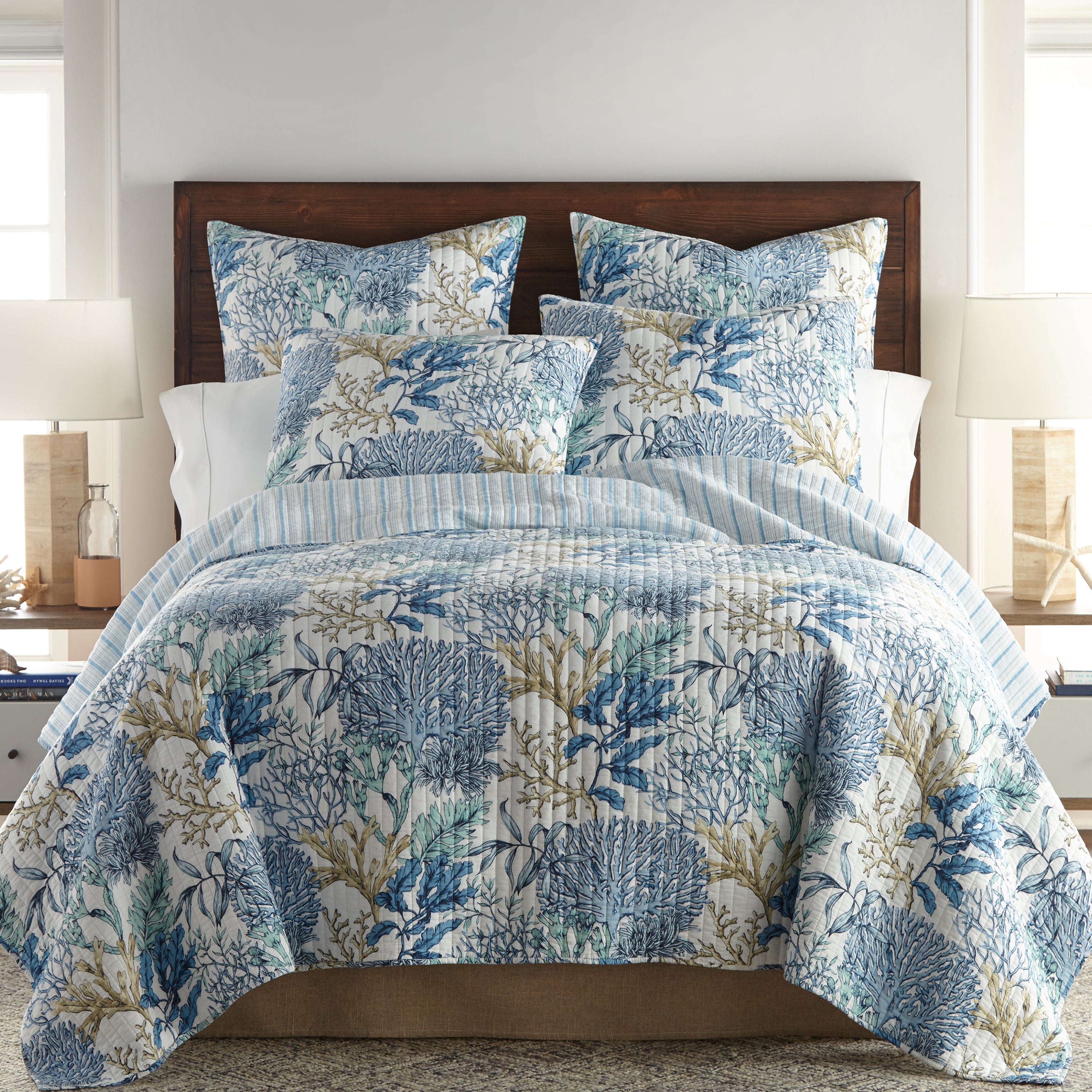 Levtex Home Mahina Euro Sham set of 2 Euro Shams