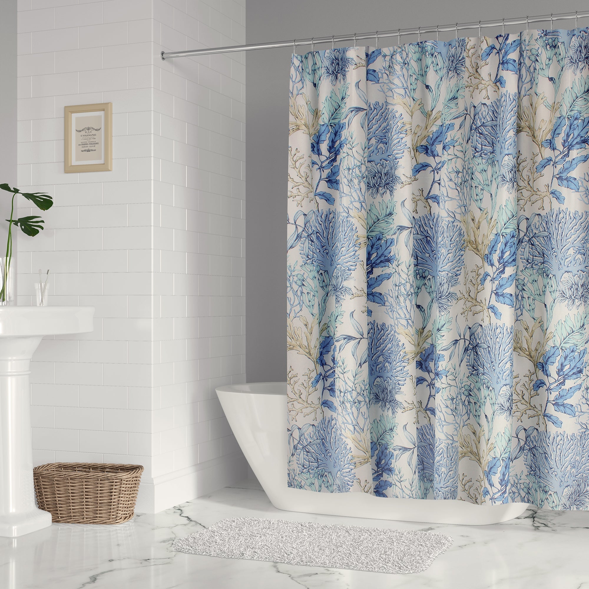 Levtex Home Mahina Shower Curtain Shower Curtains
