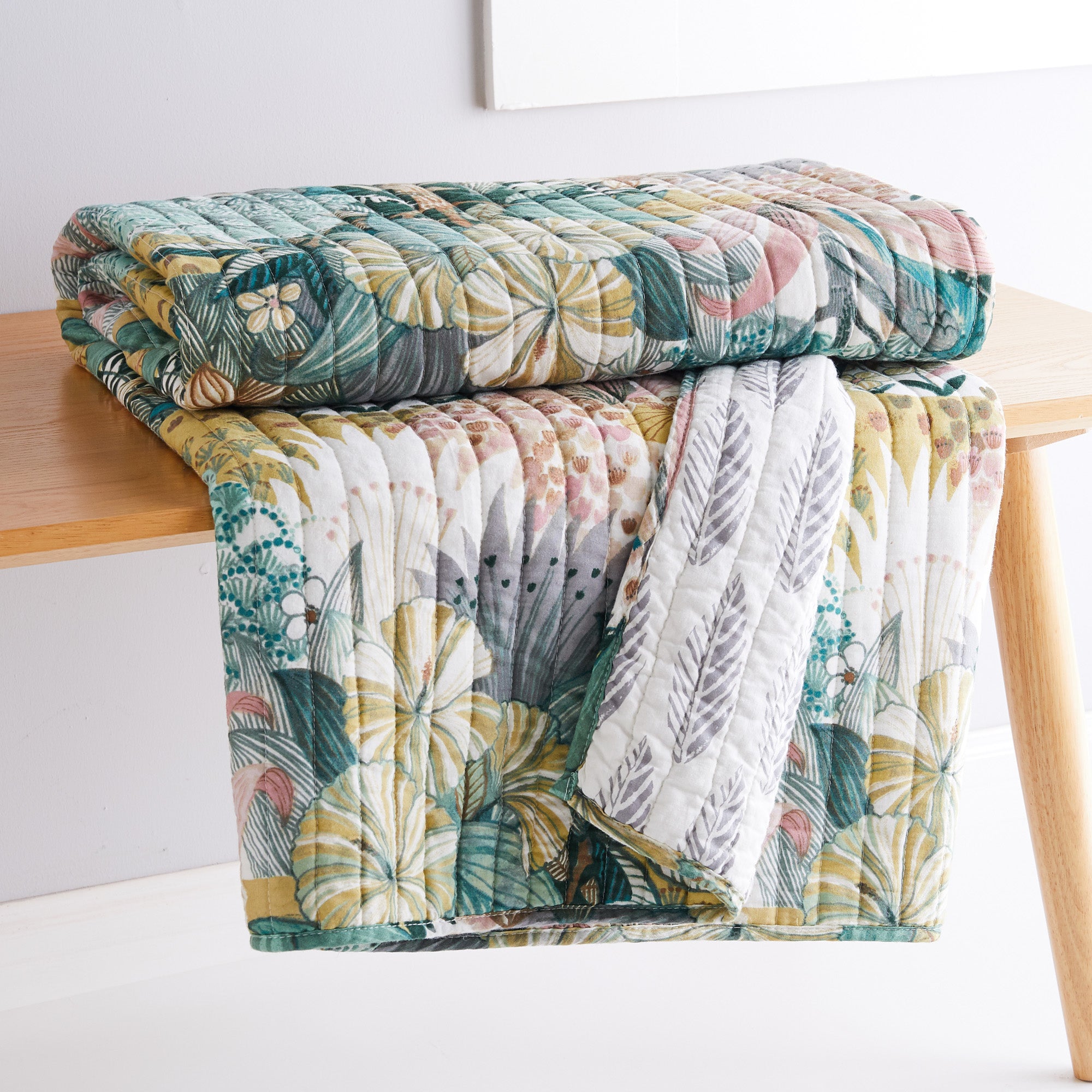 Levtex Home Ashika Quilted Throw Throws