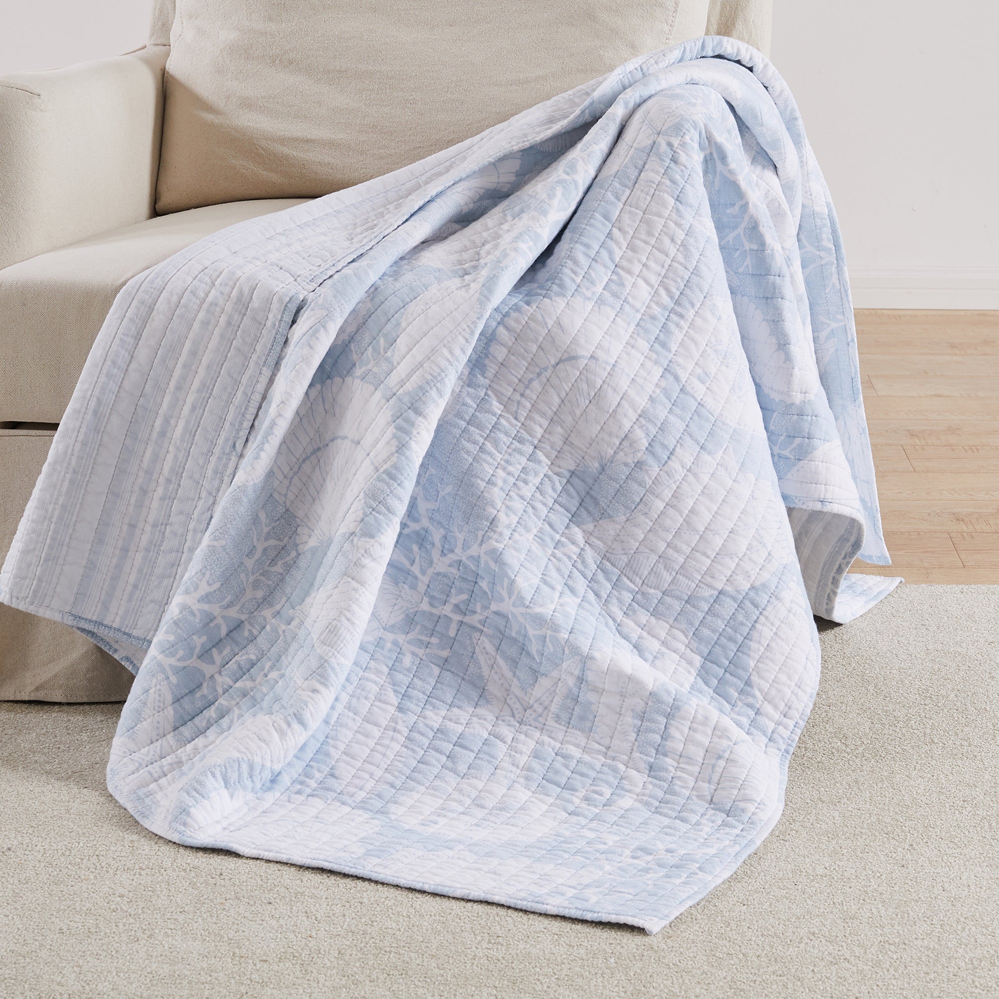 Levtex Home Stillwater Quilted Throw Throws