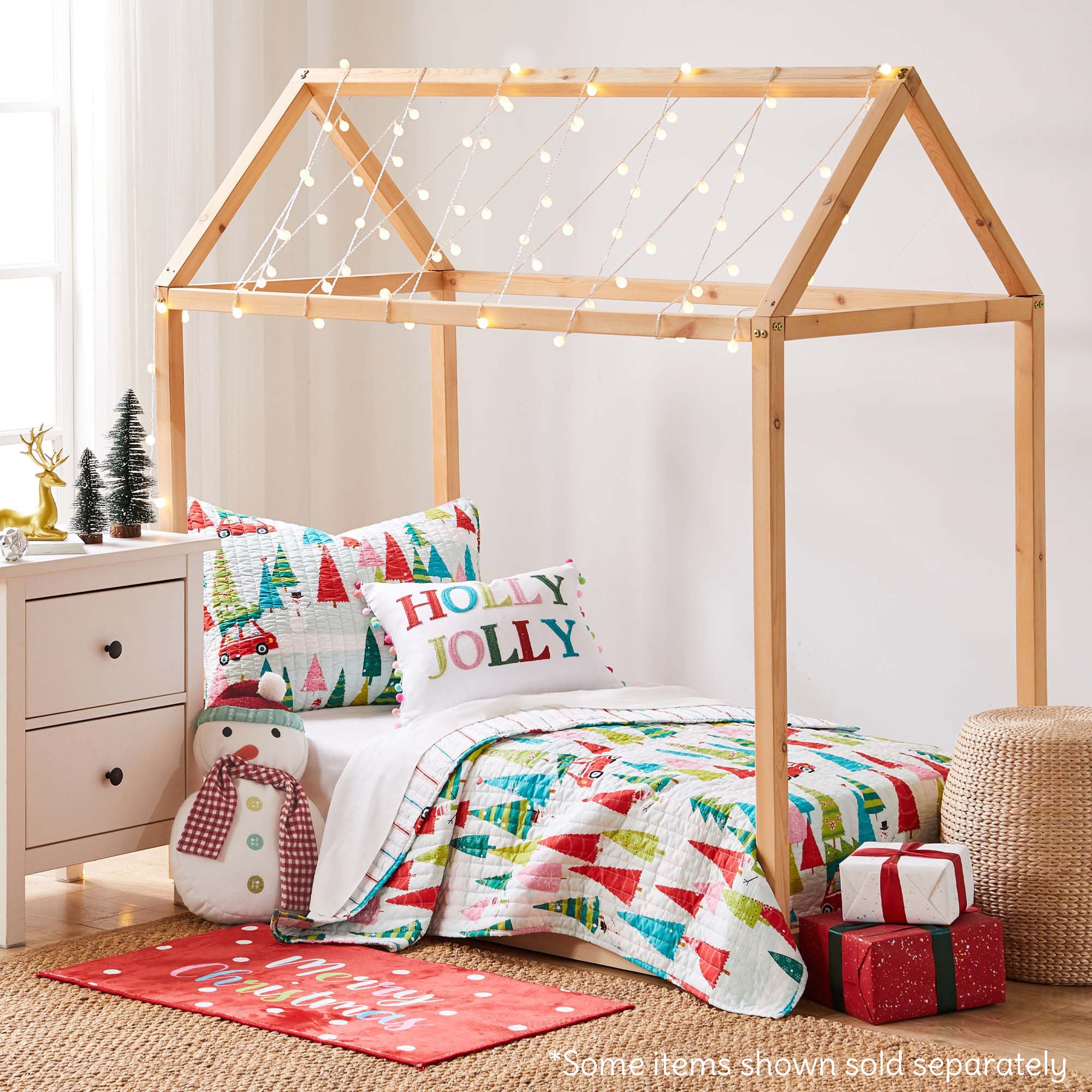 Levtex Home Holly Jolly 3-Piece Toddler Bedding Set Toddler Sets