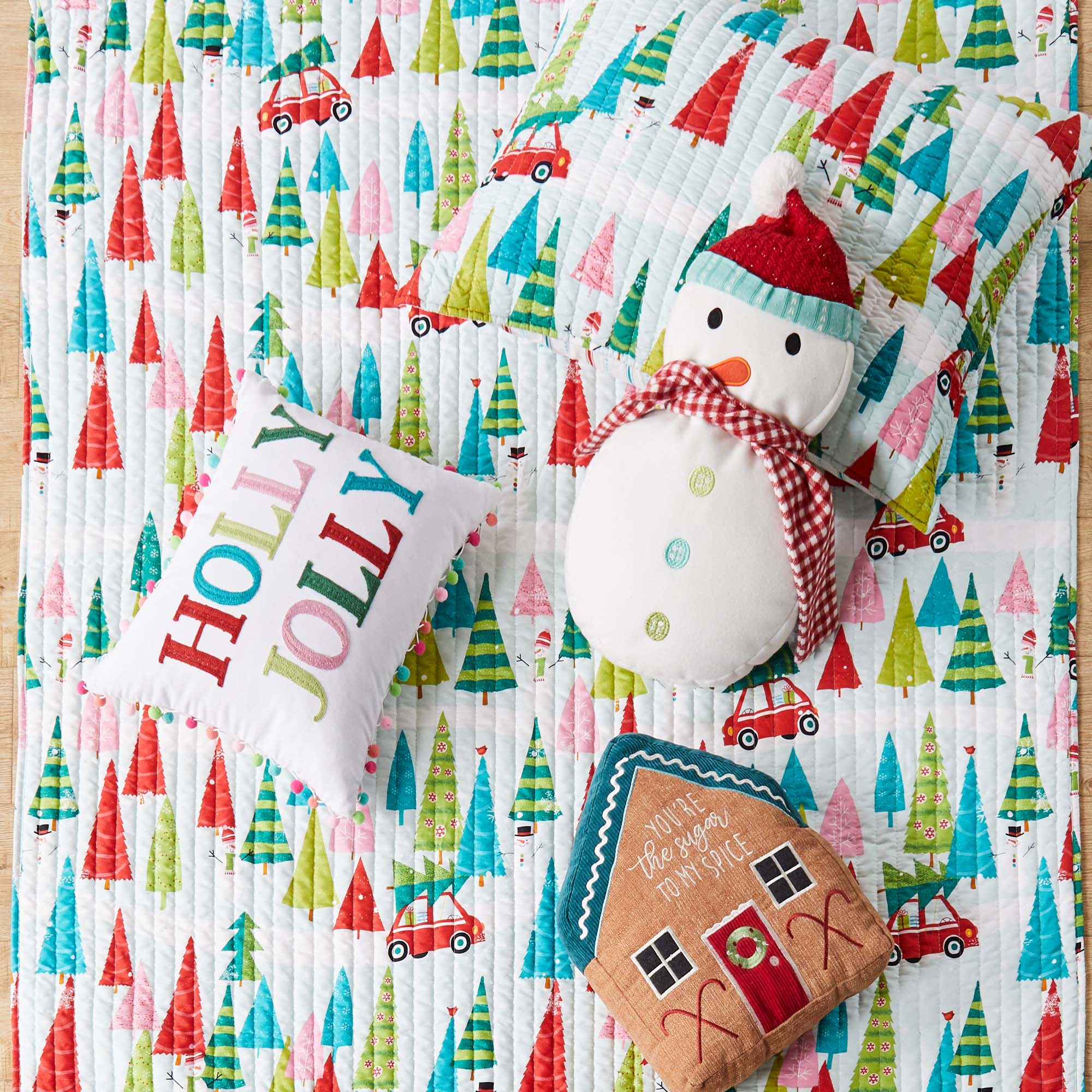 Levtex Home Holly Jolly 3-Piece Toddler Bedding Set Toddler Sets