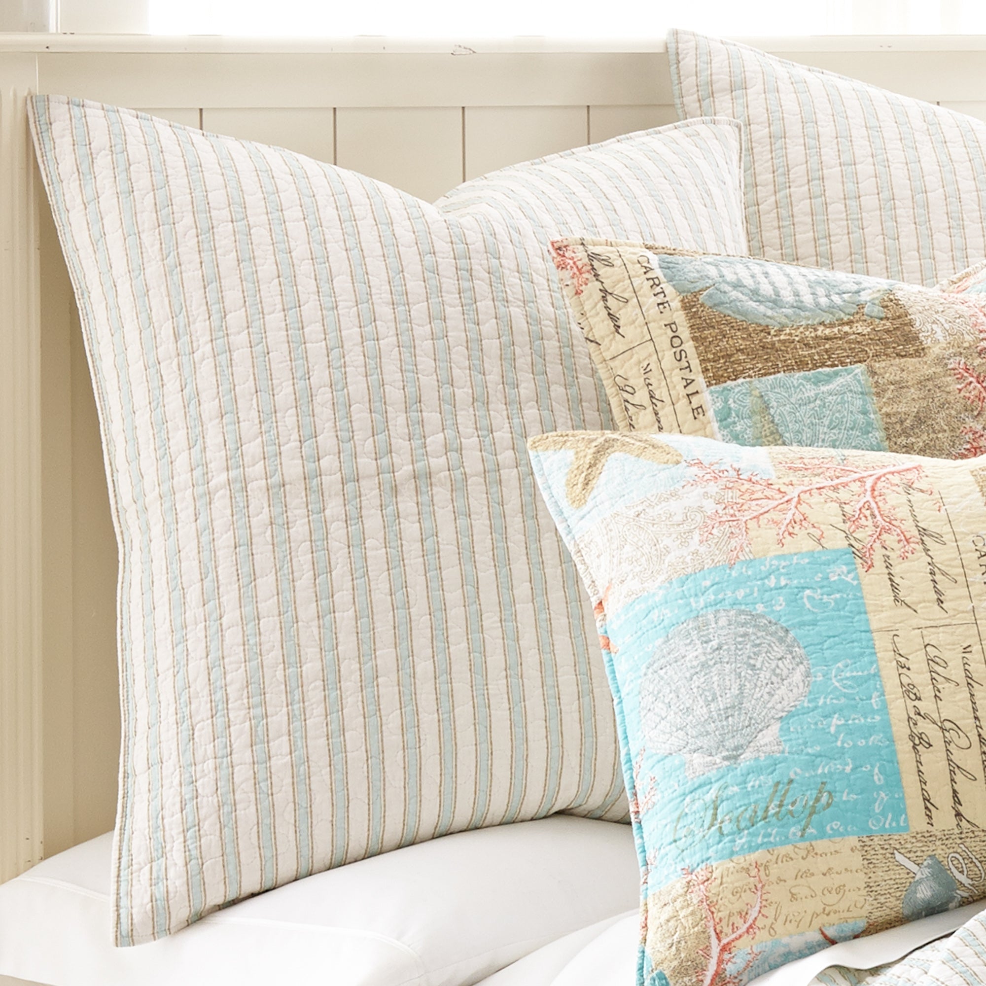 Levtex Home Bridgetown Euro Shams Set of 2 Euro Shams