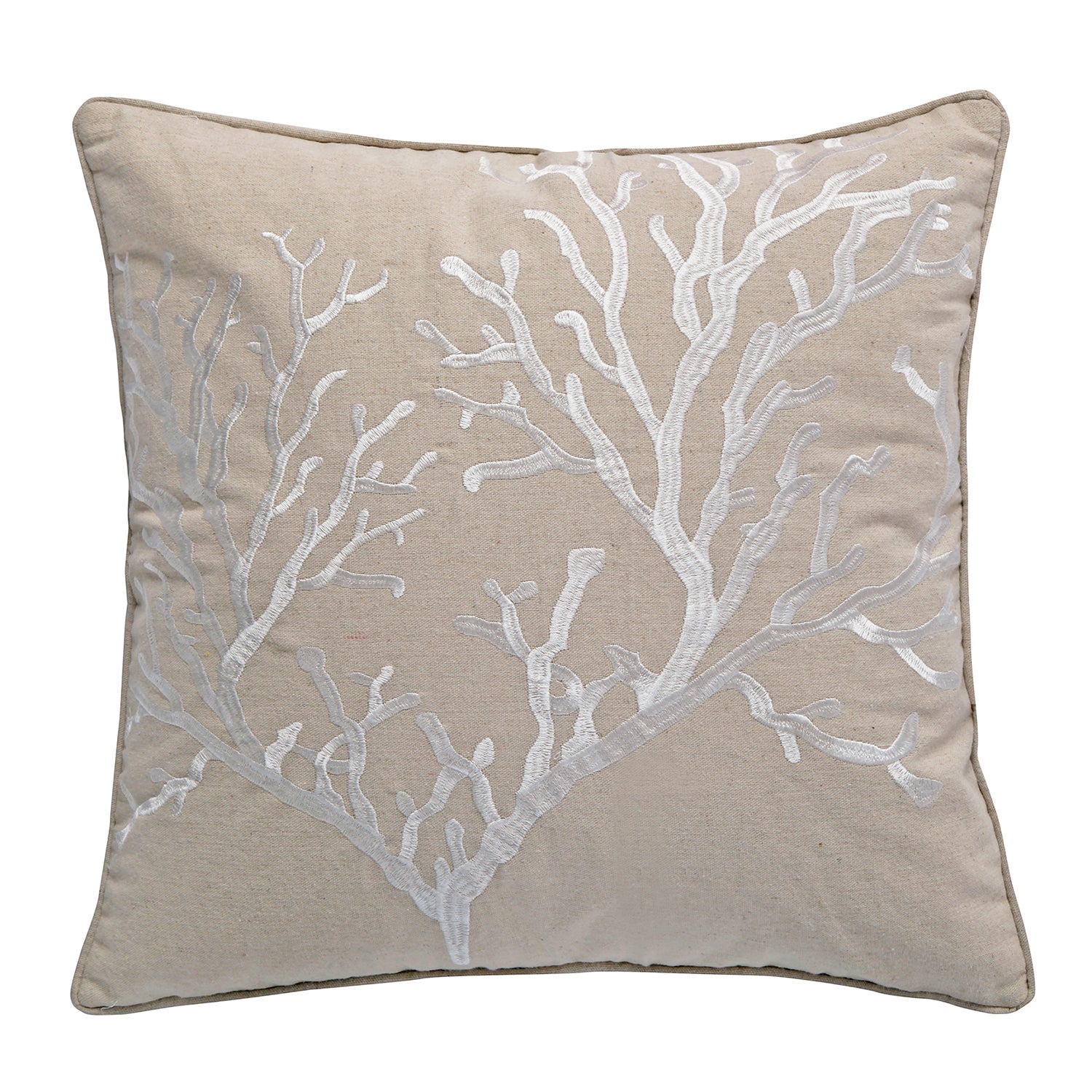 Levtex Home Bahamas Coral Taupe Pillow Decorative Pillows