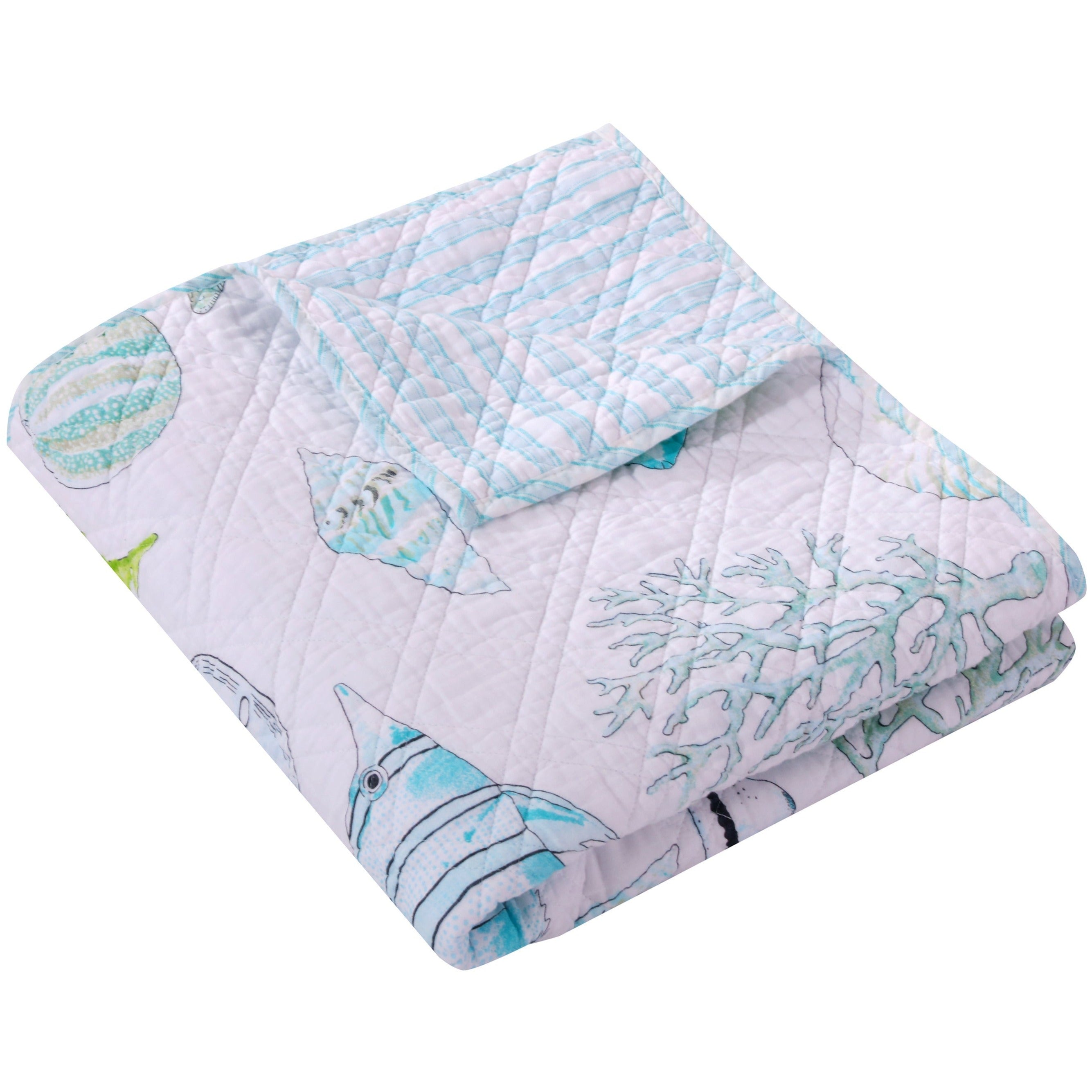 Levtex Home Biscayne Quilted Throw Throws
