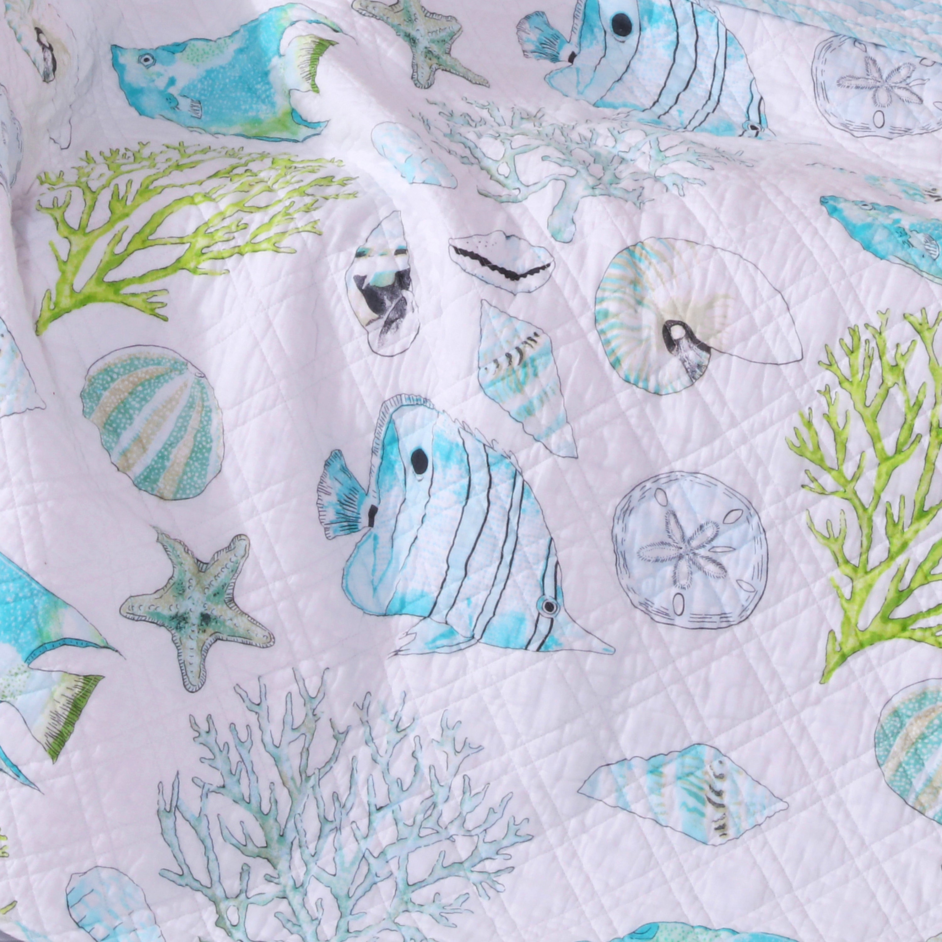 Levtex Home Biscayne Quilted Throw Throws