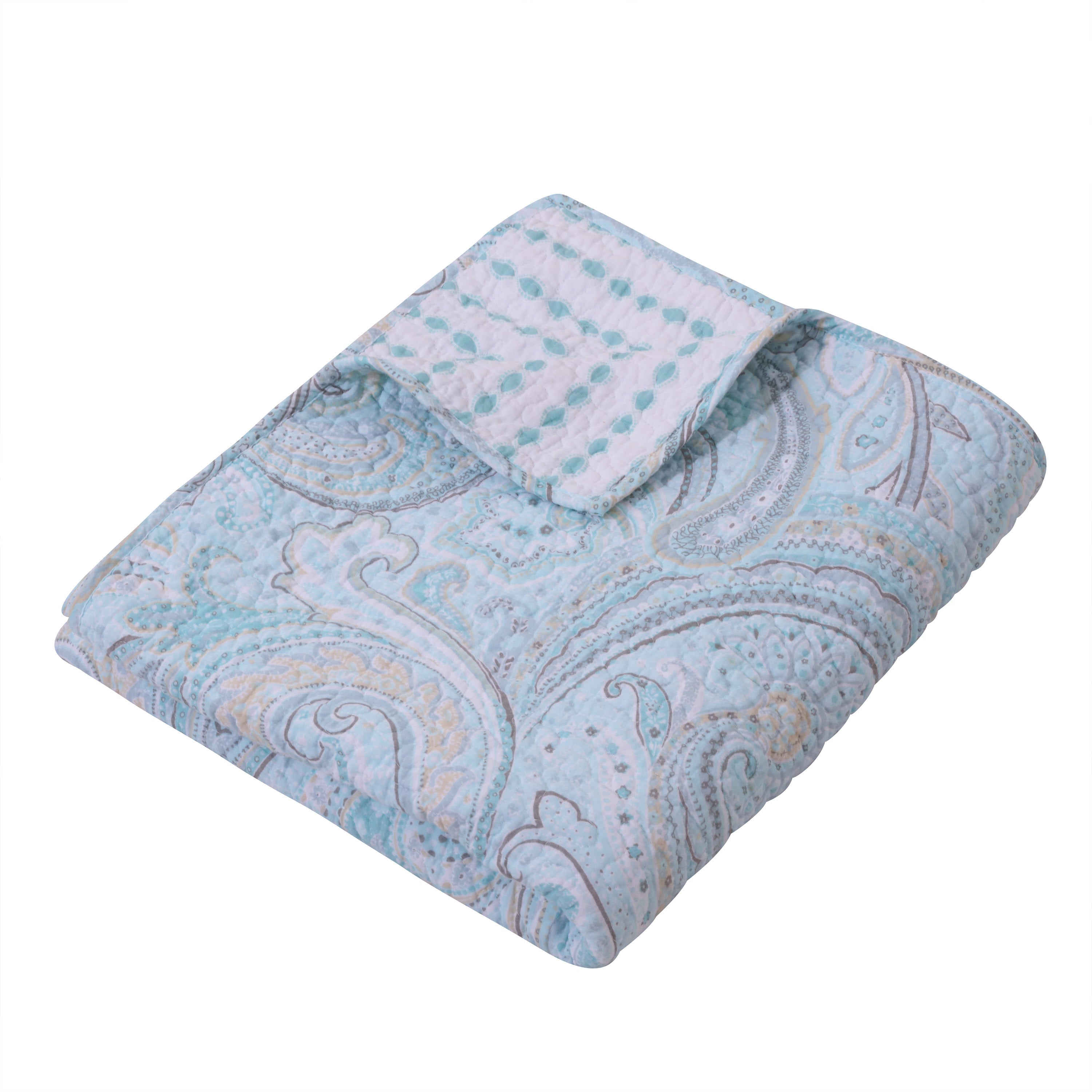 Levtex Home Spruce Quilted Throw Throws