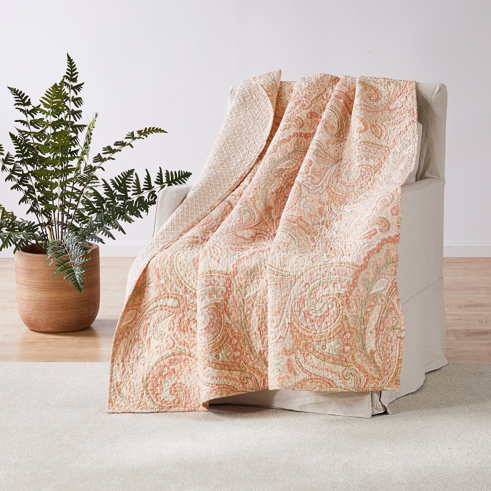 Levtex Home Spruce Quilted Throw Throws