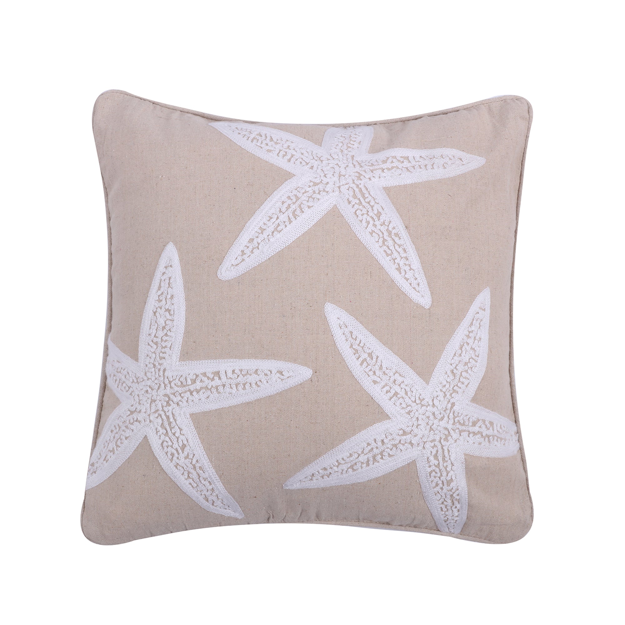 Levtex Home Applique Starfish Pillow Decorative Pillows