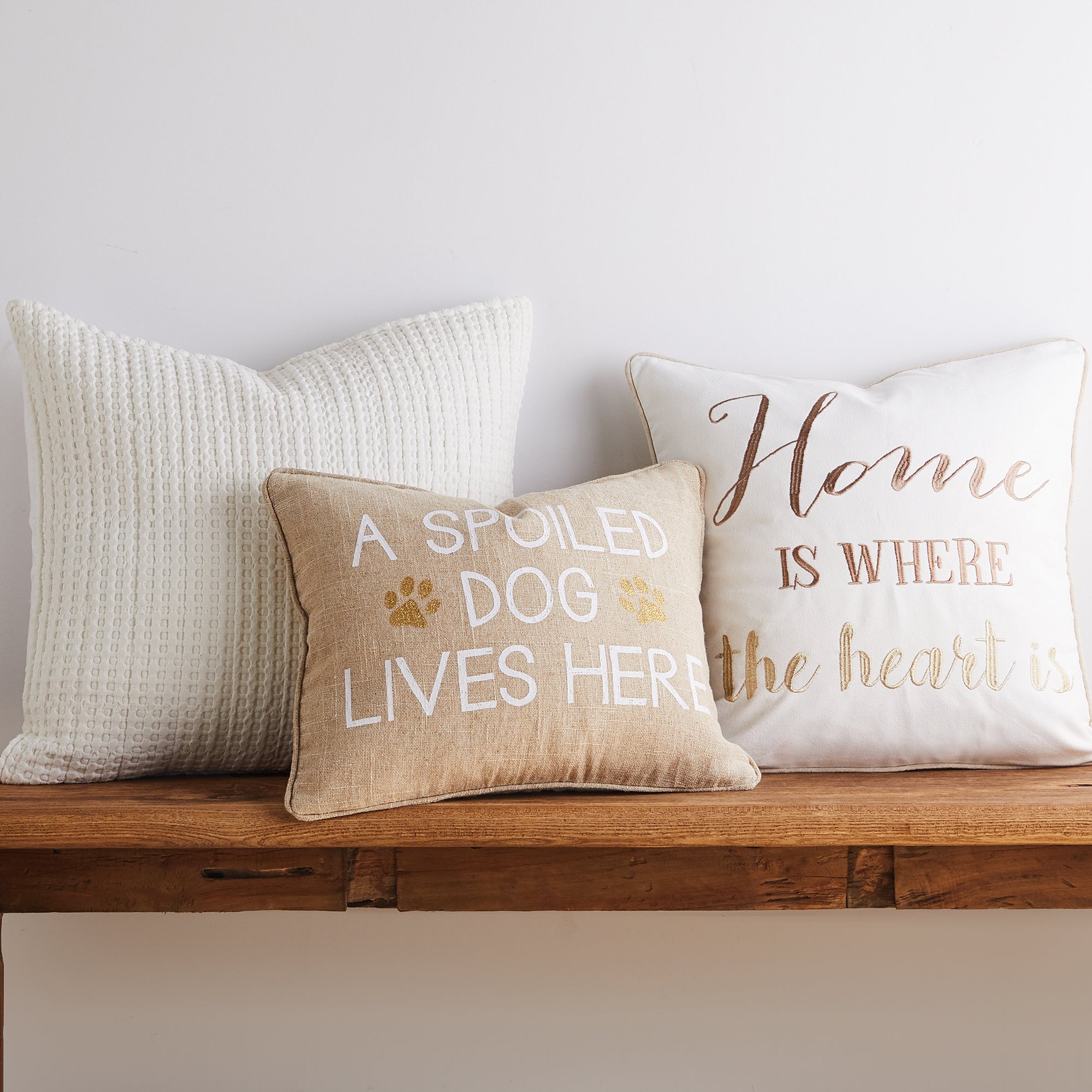 Levtex Home Spoiled Dog Pillow Decorative Pillows