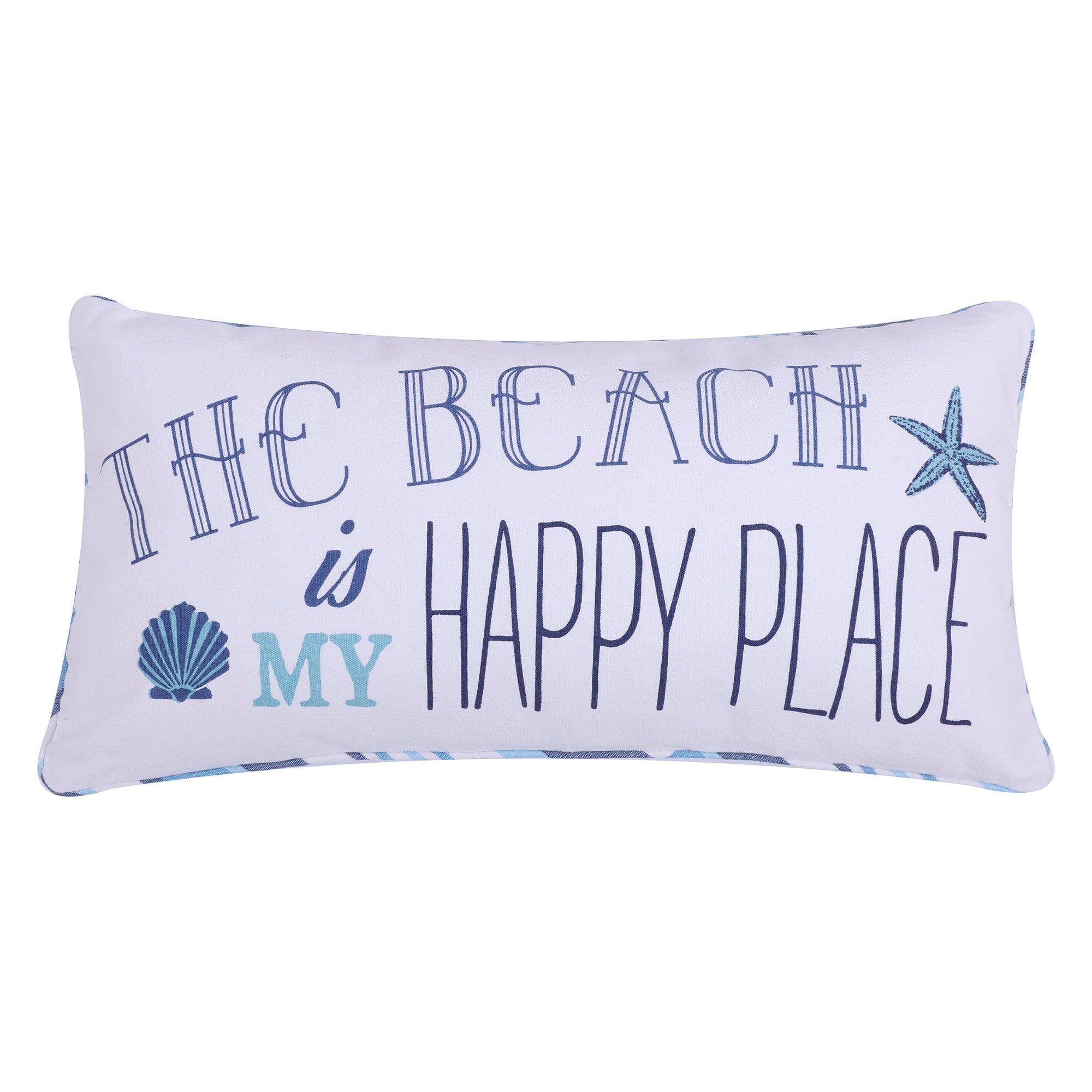 Levtex Home Beach Happy Place Pillow Decorative Pillows