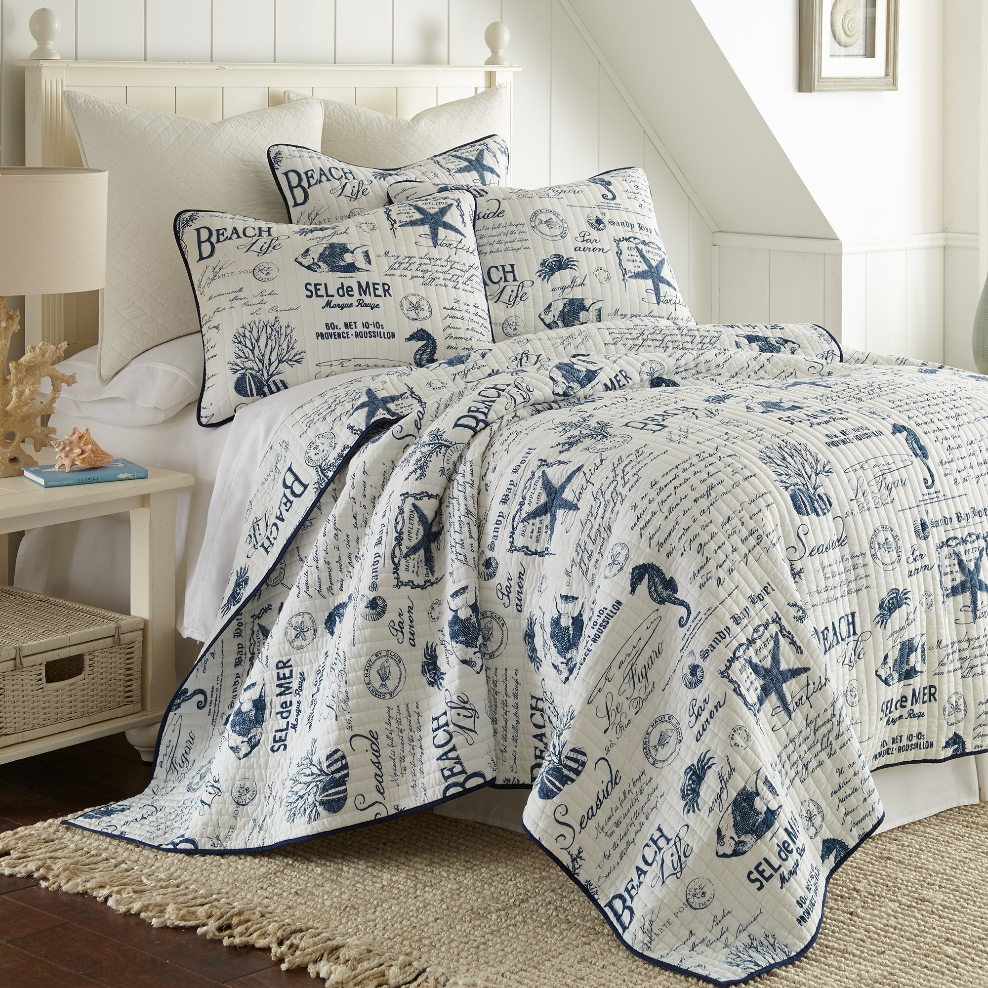 Levtex Home Beach Life Quilt Set Quilts